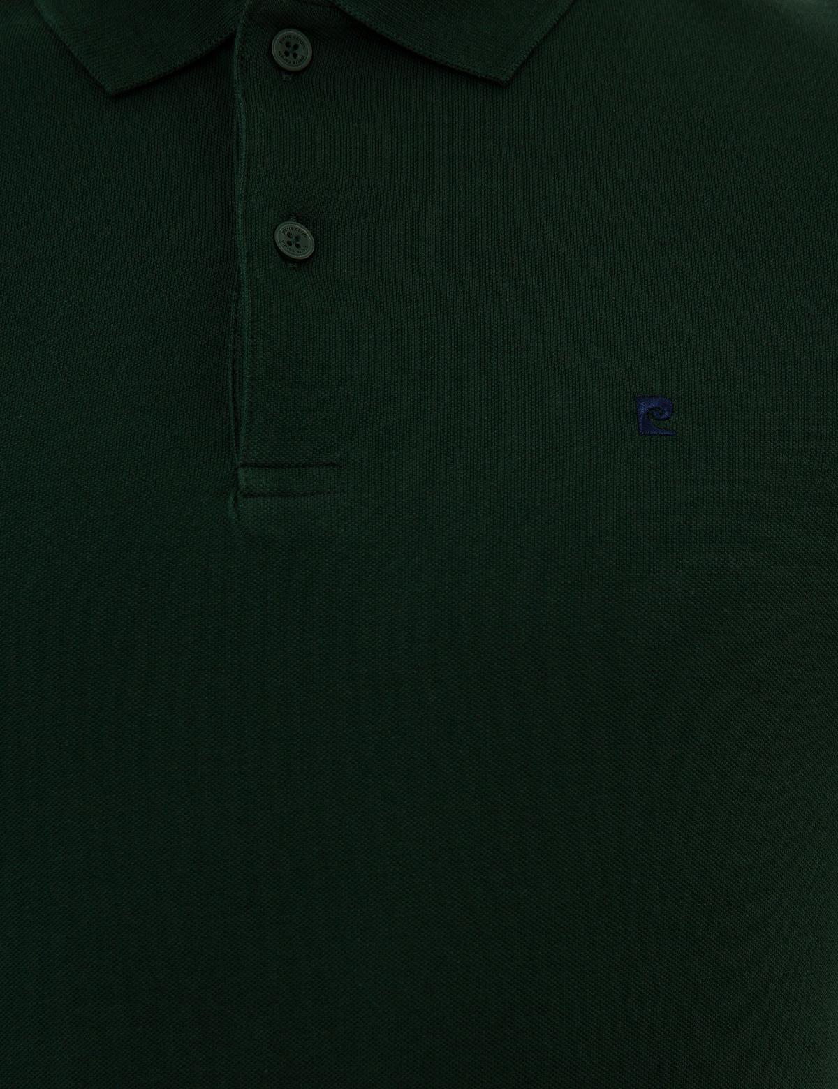 Koyu Yeşil Slim Fit Basic Polo Yaka T-Shirt - 50225515055