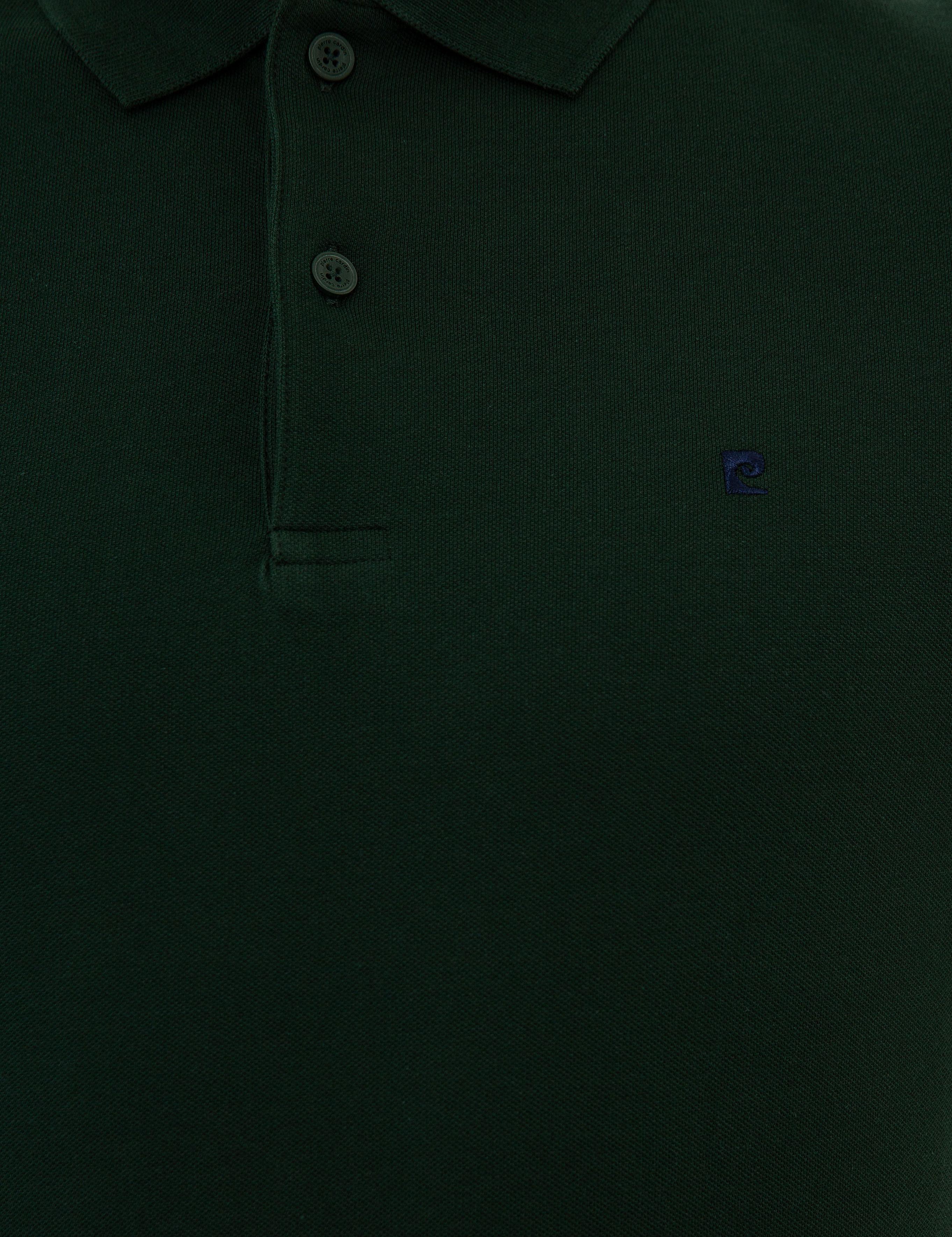 Koyu Yeşil Slim Fit Basic Polo Yaka T-Shirt