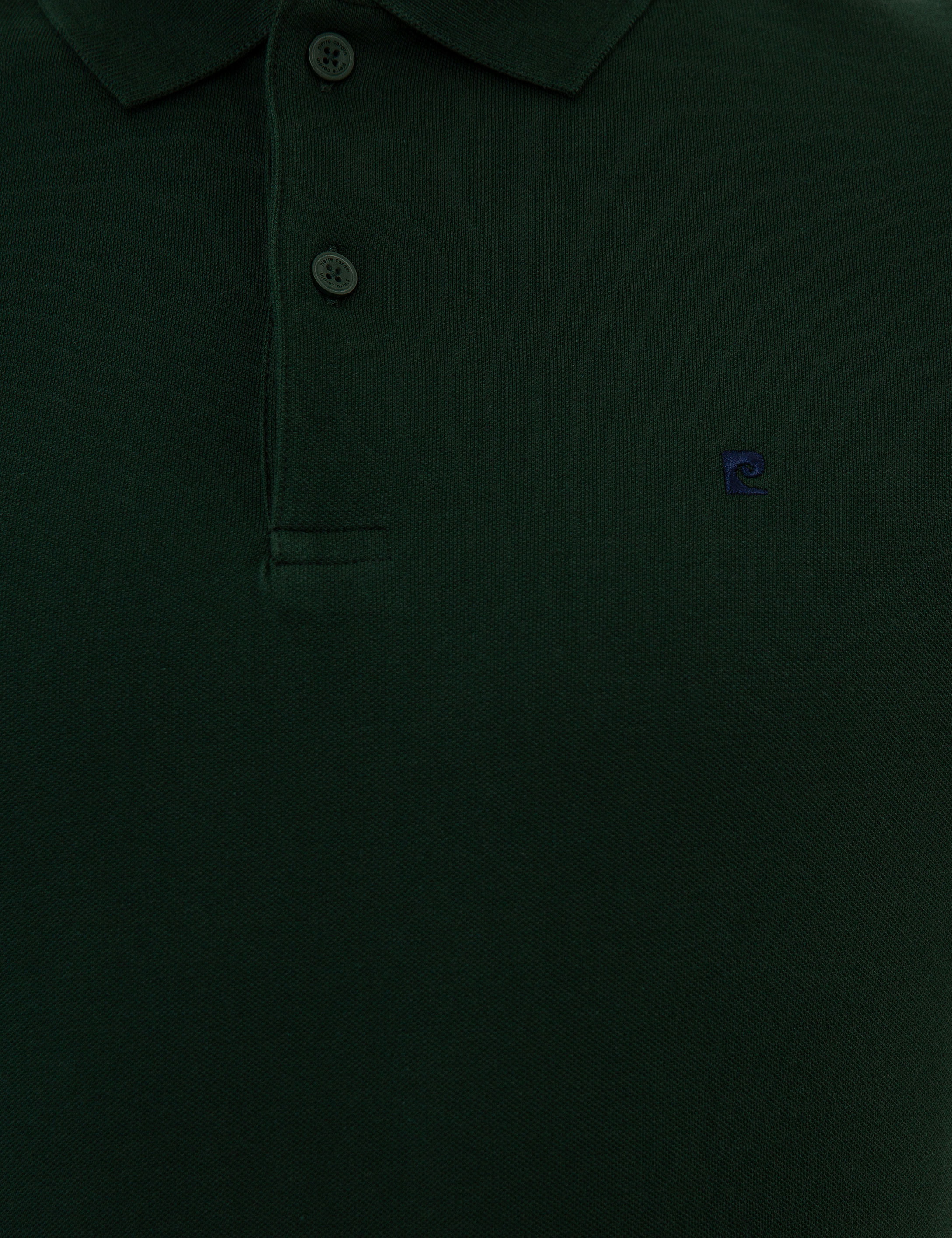 Koyu Yeşil Slim Fit Basic Polo Yaka T-Shirt - Image 5