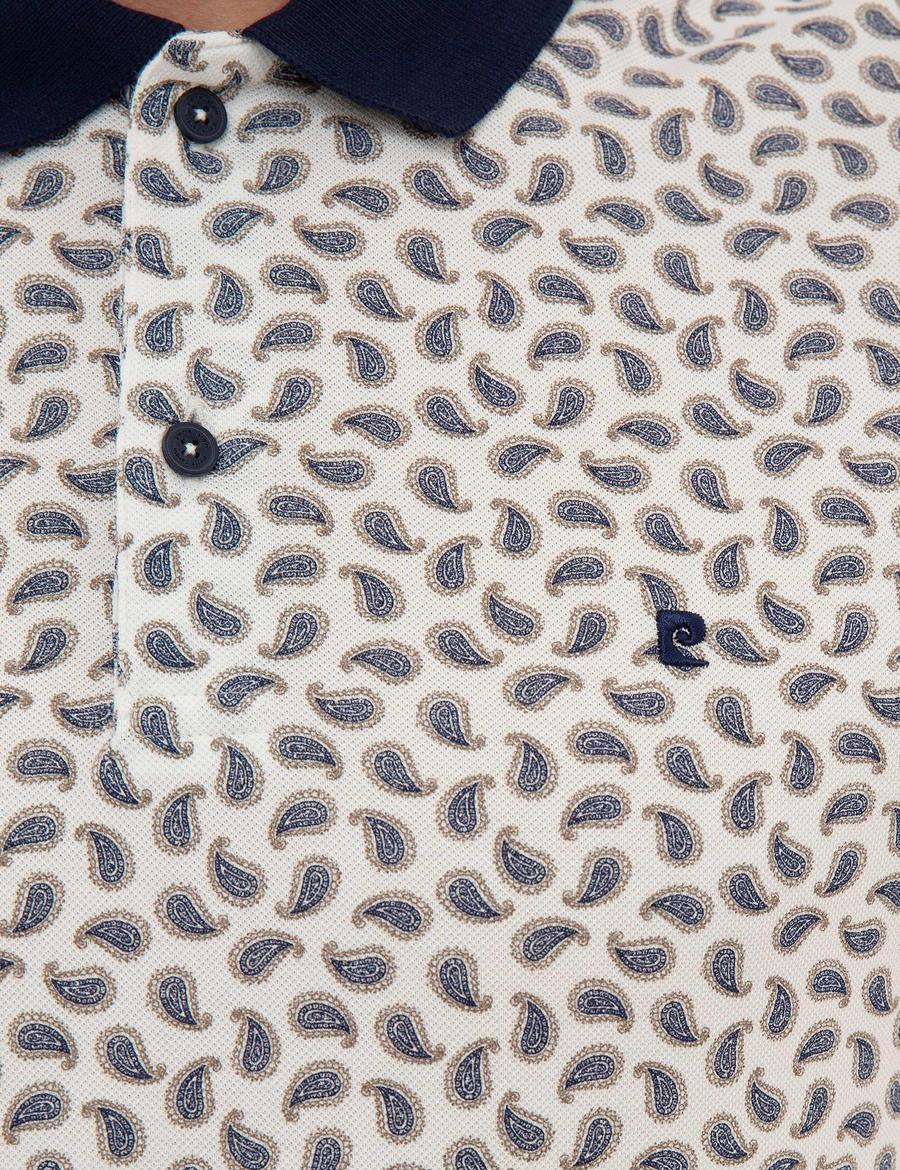 Lacivert Slim Fit Polo Yaka Tişört