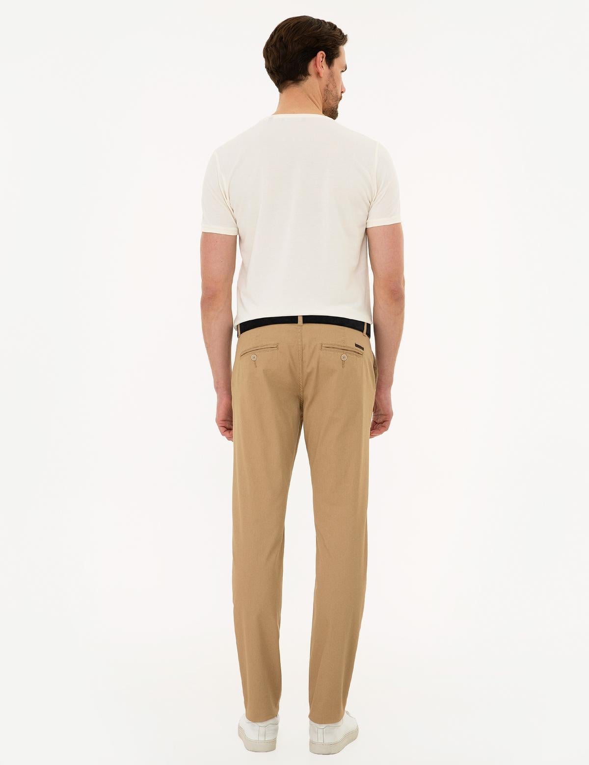 Camel Slim Fit Chino Pantolon - 50225942070