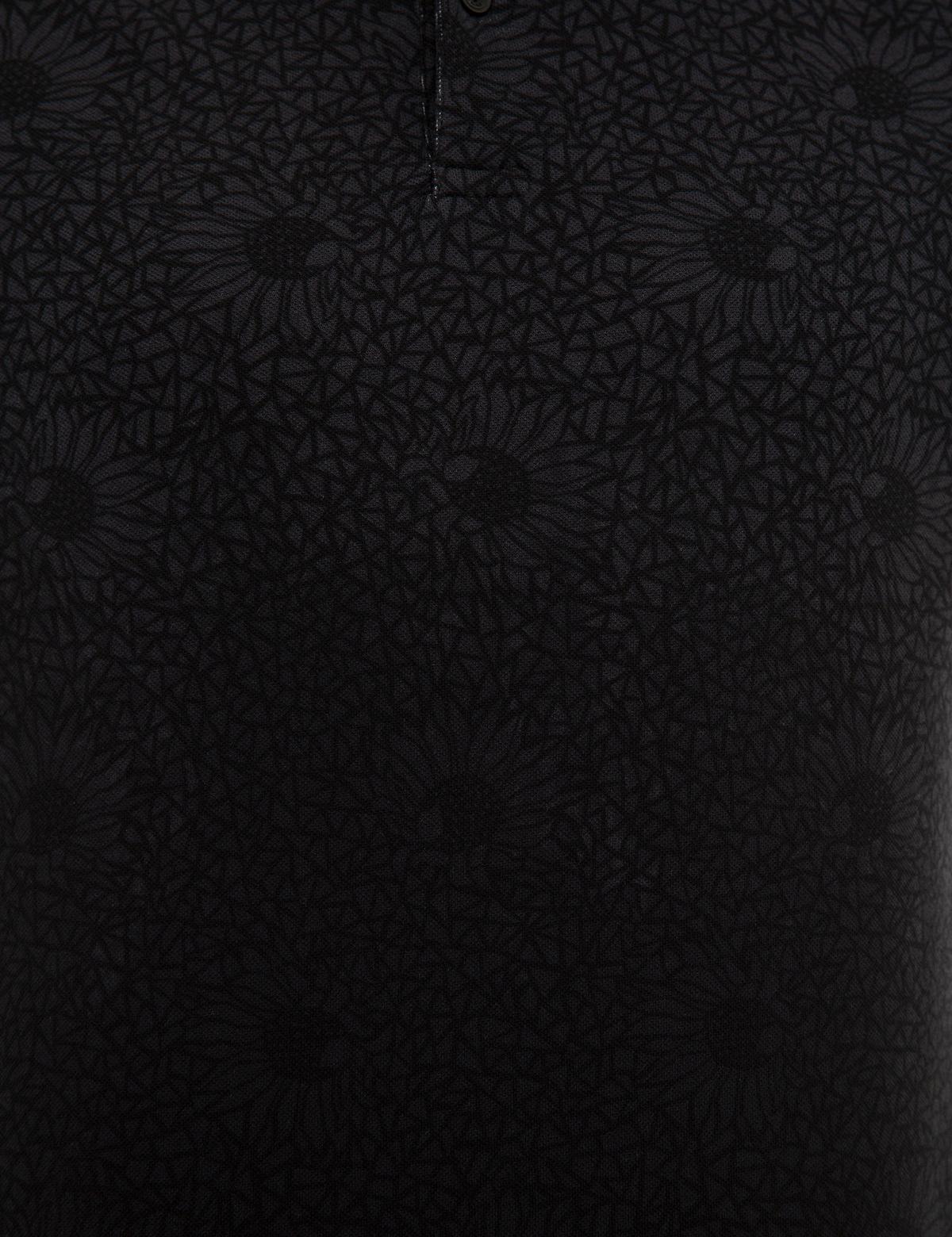 Siyah Slim Fit Polo Yaka Tişört - 50220878019