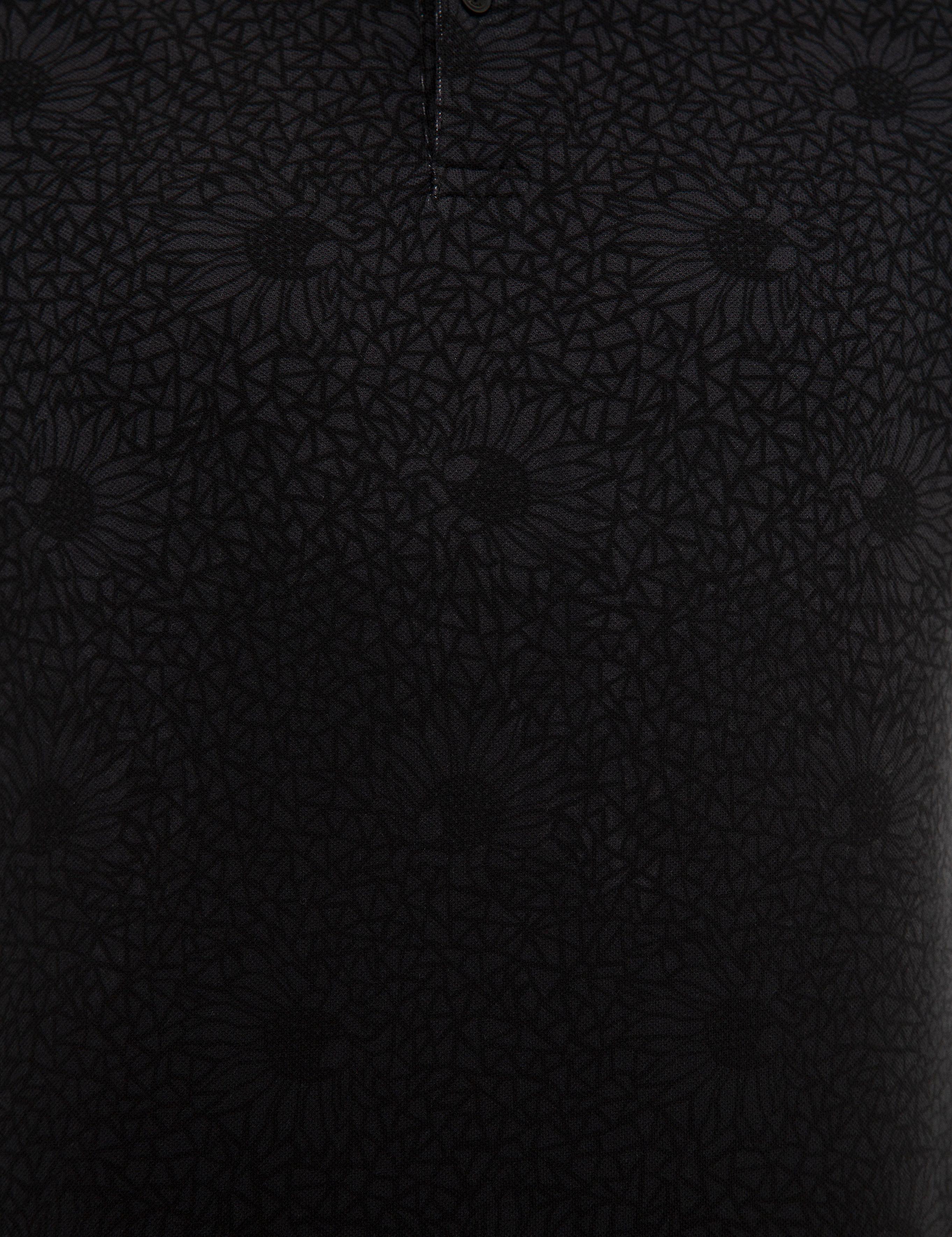 Siyah Slim Fit Polo Yaka Tişört