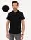 Siyah Slim Fit Merserize Polo Yaka T-Shirt