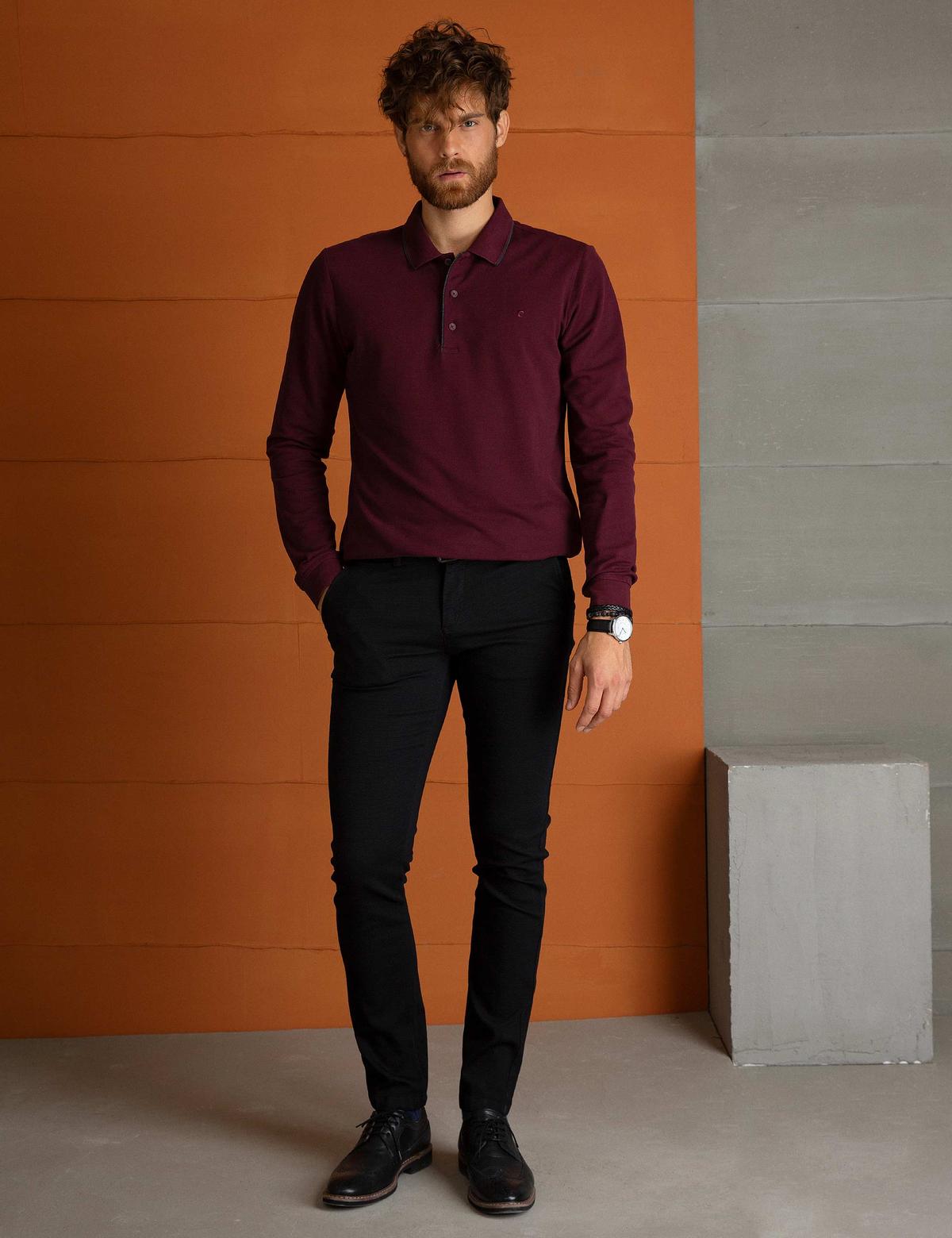 Bordo Slim Fit Sweatshirt