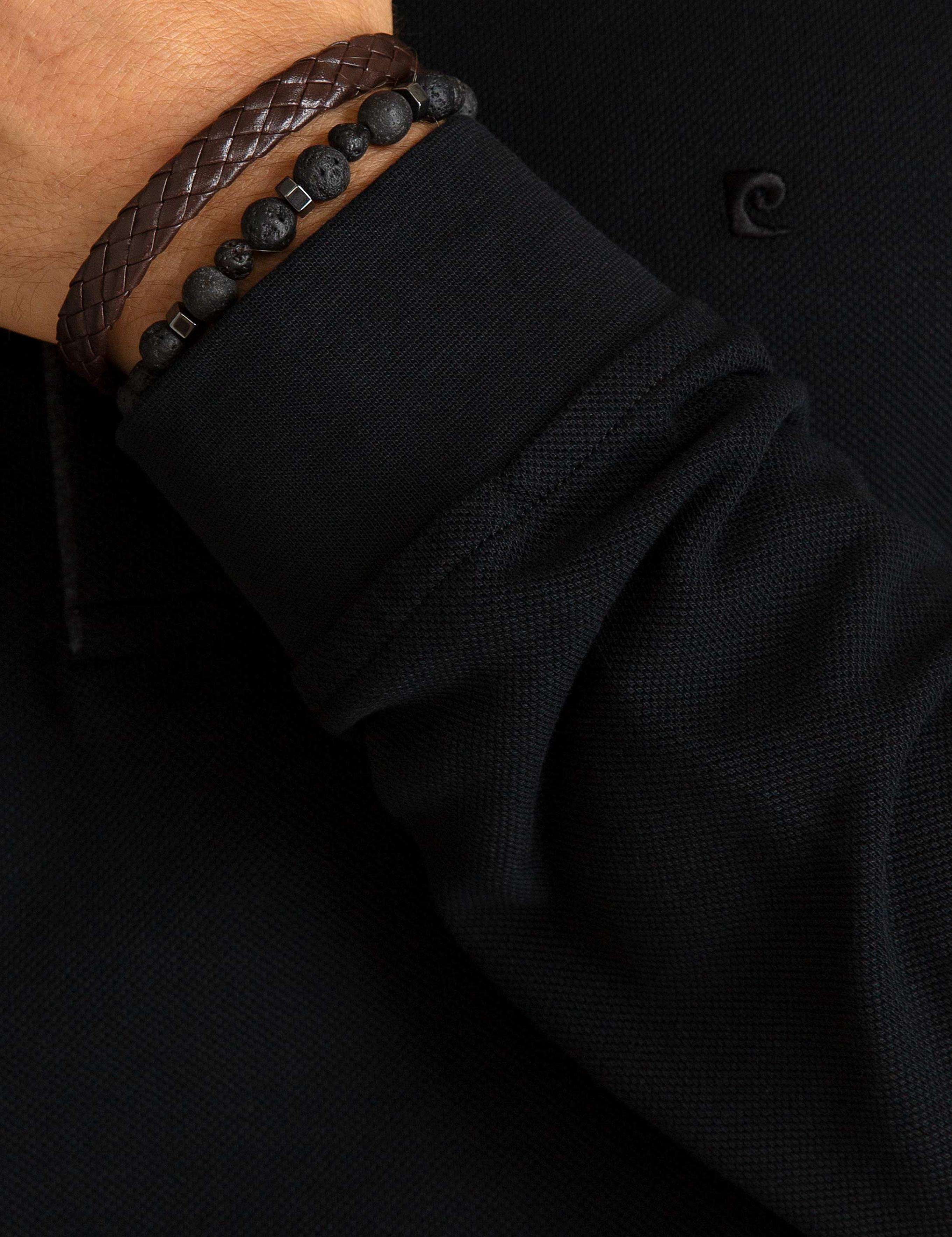 Siyah Slim Fit Sweatshirt