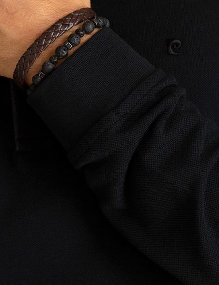 Siyah Slim Fit Sweatshirt - 50195343031