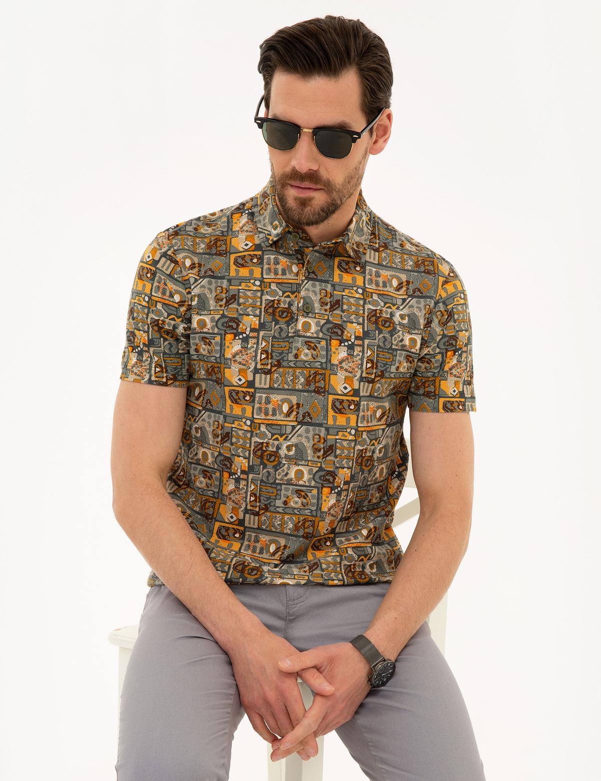 Hardal Slim Fit Tişört