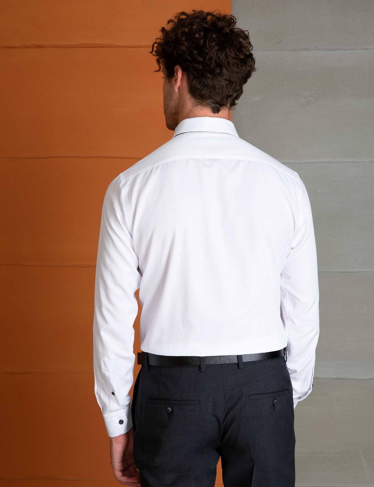 Beyaz Slim Fit Gömlek - 50194894034