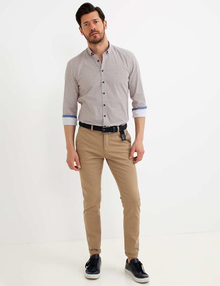 Camel Slim Fit Chino Pantolon - 50189922012