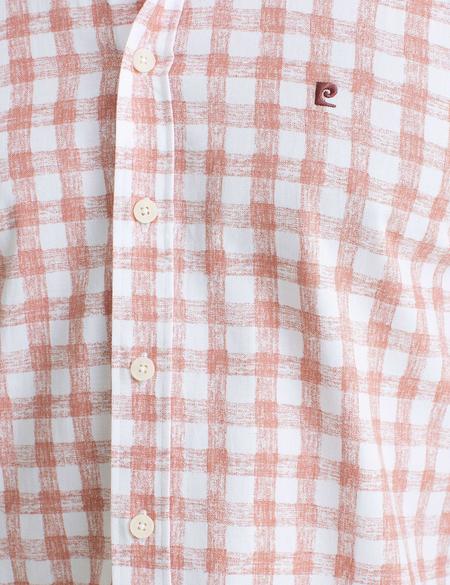 Kahverengi Slim Fit Gömlek - 50187589008