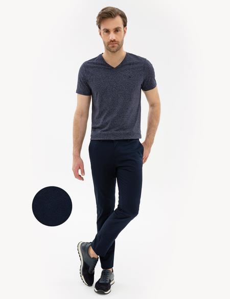 Lacivert Slim Fit Chino Pantolon - 50225941001
