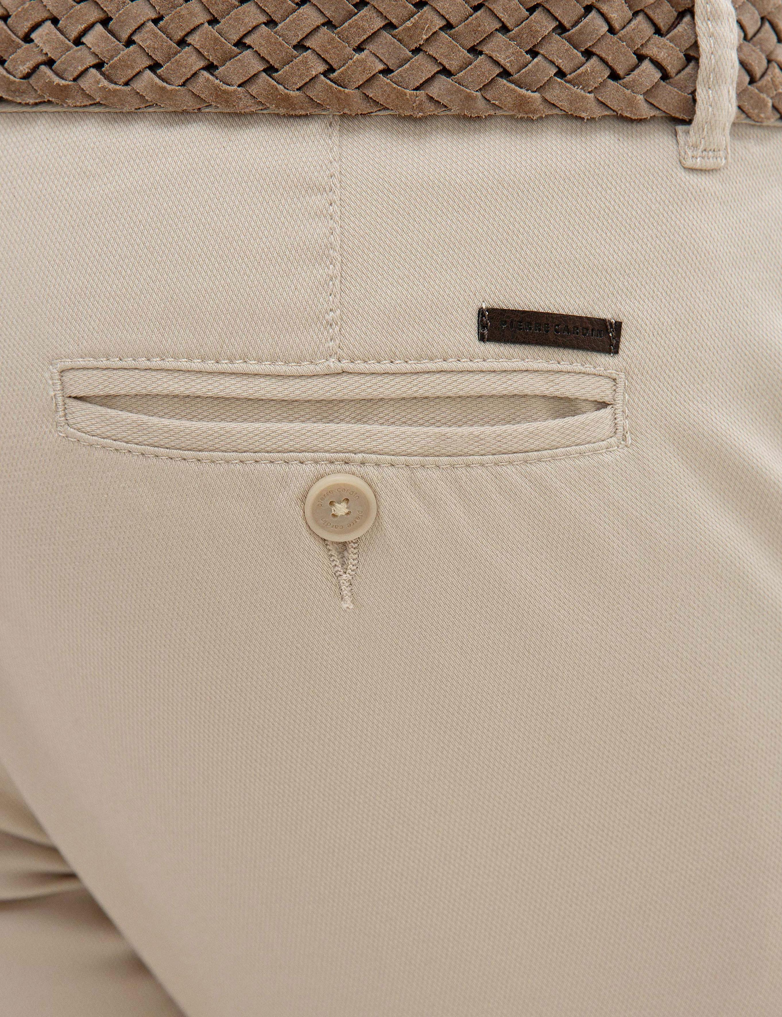 Bej Slim Fit Chino Pantolon