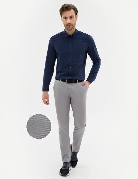 Gri Slim Fit Chino Pantolon - 50225941082