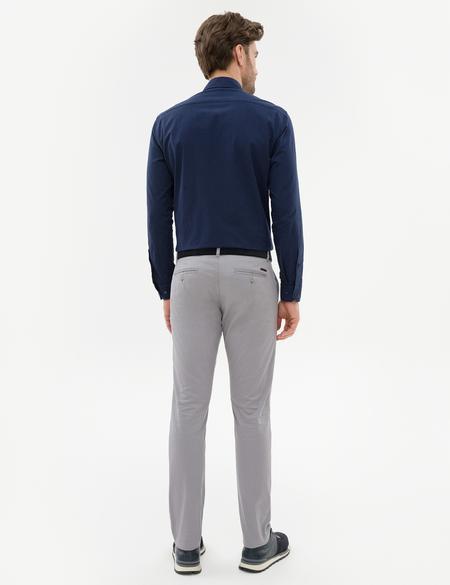 Gri Slim Fit Chino Pantolon - 50225941082