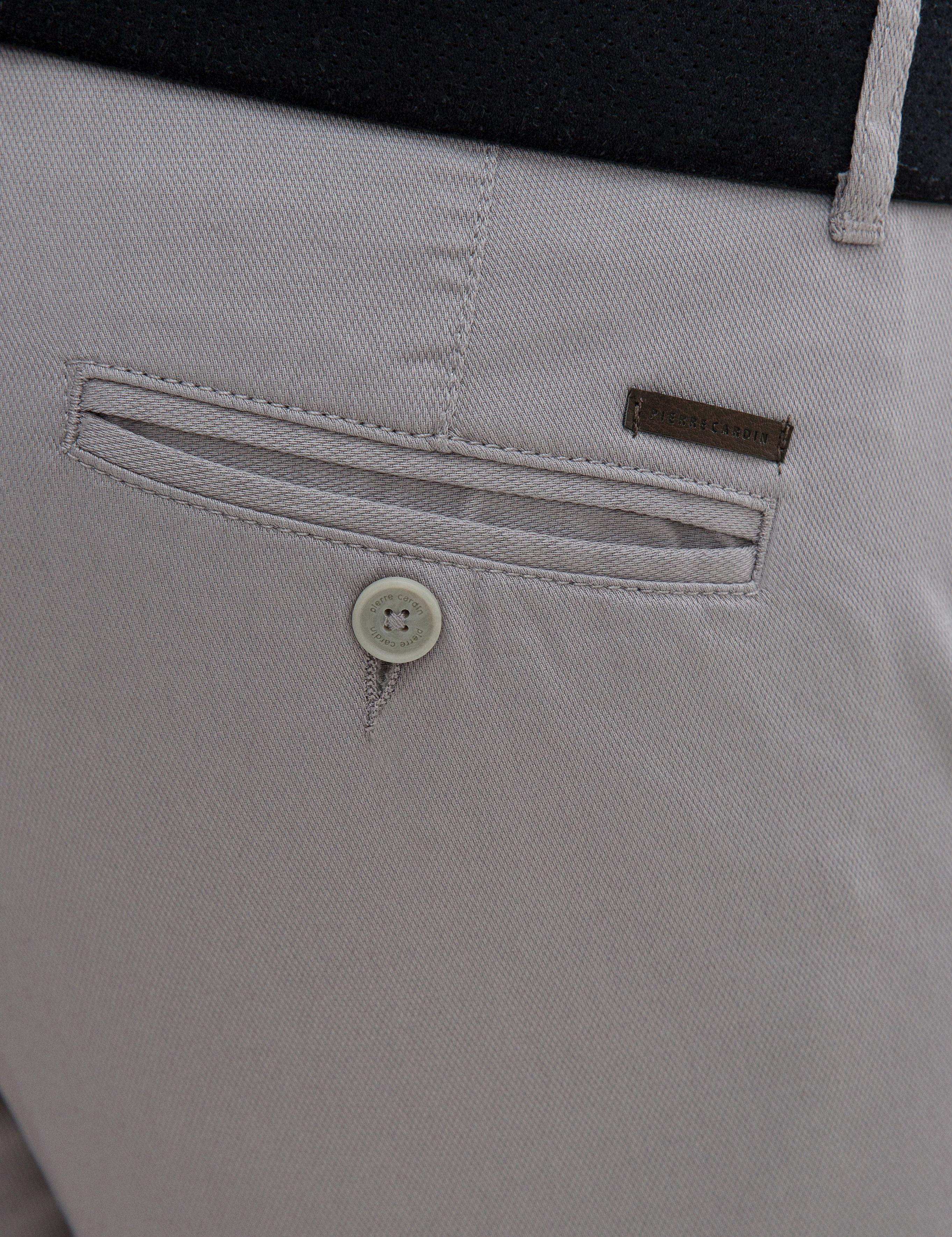 Gri Slim Fit Chino Pantolon