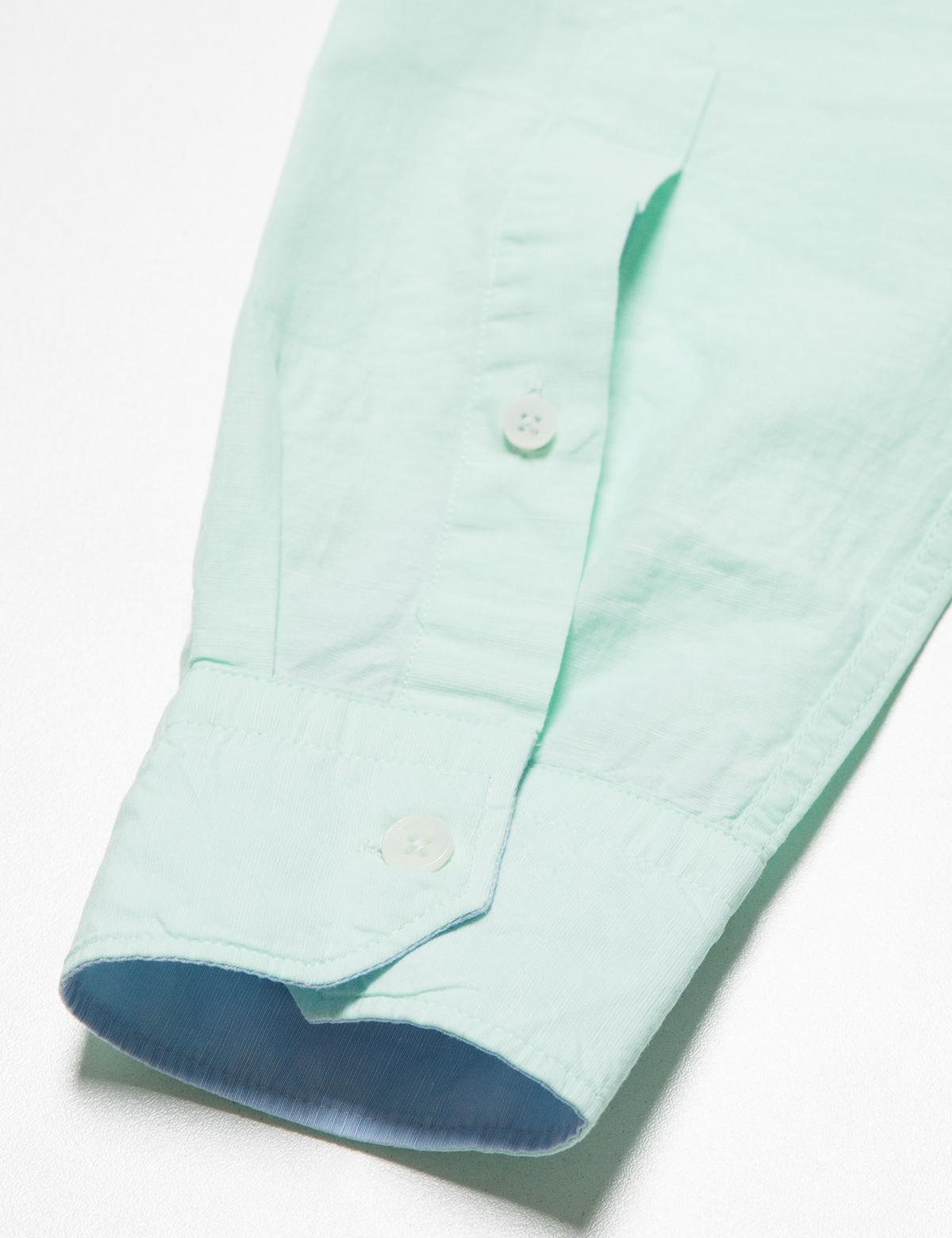 Slim Yeşil Gömlek - 50168719073