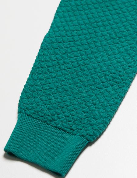 Yeşil Triko Kazak - 50170323013