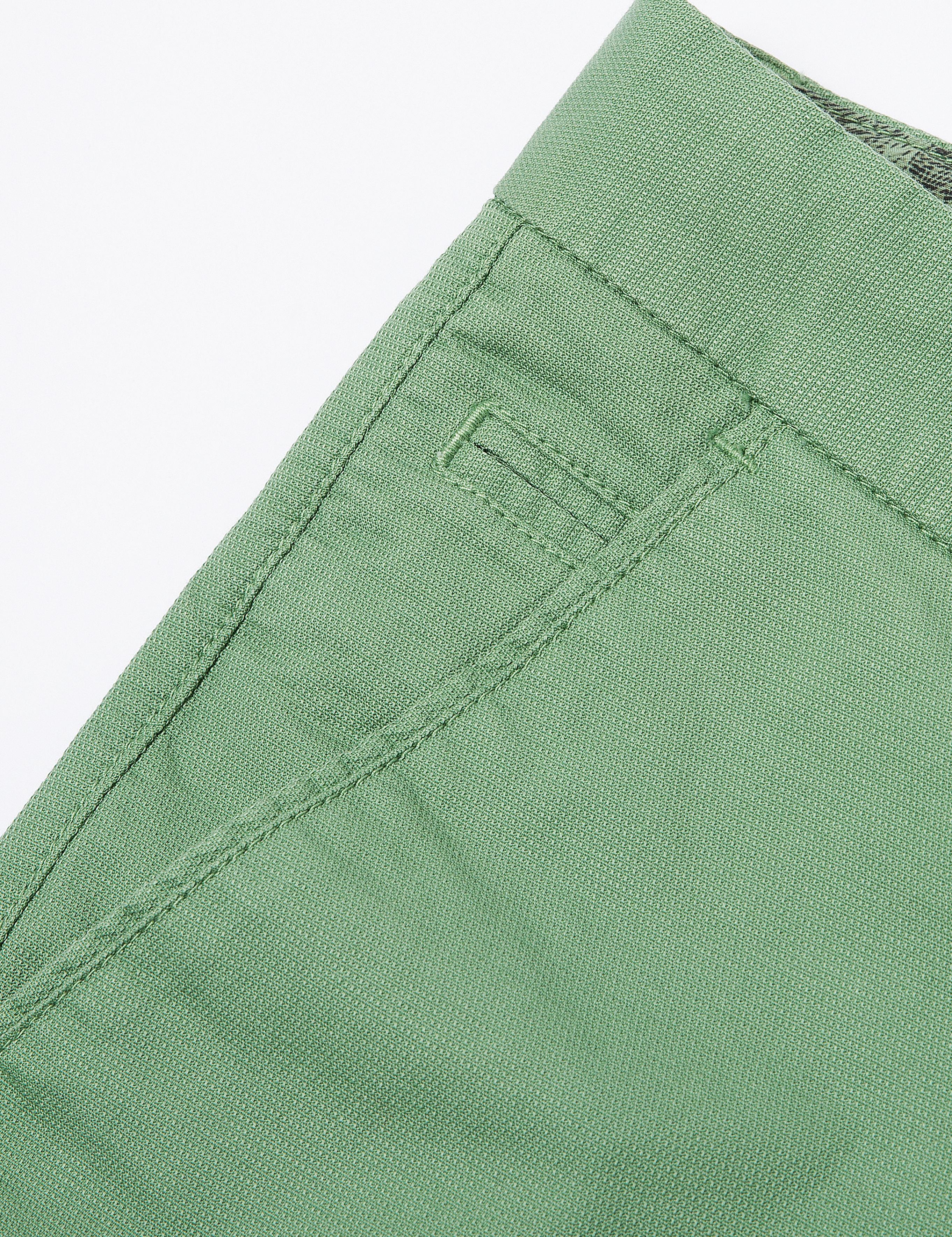 Yeşil Slim Fit Chino Pantolon