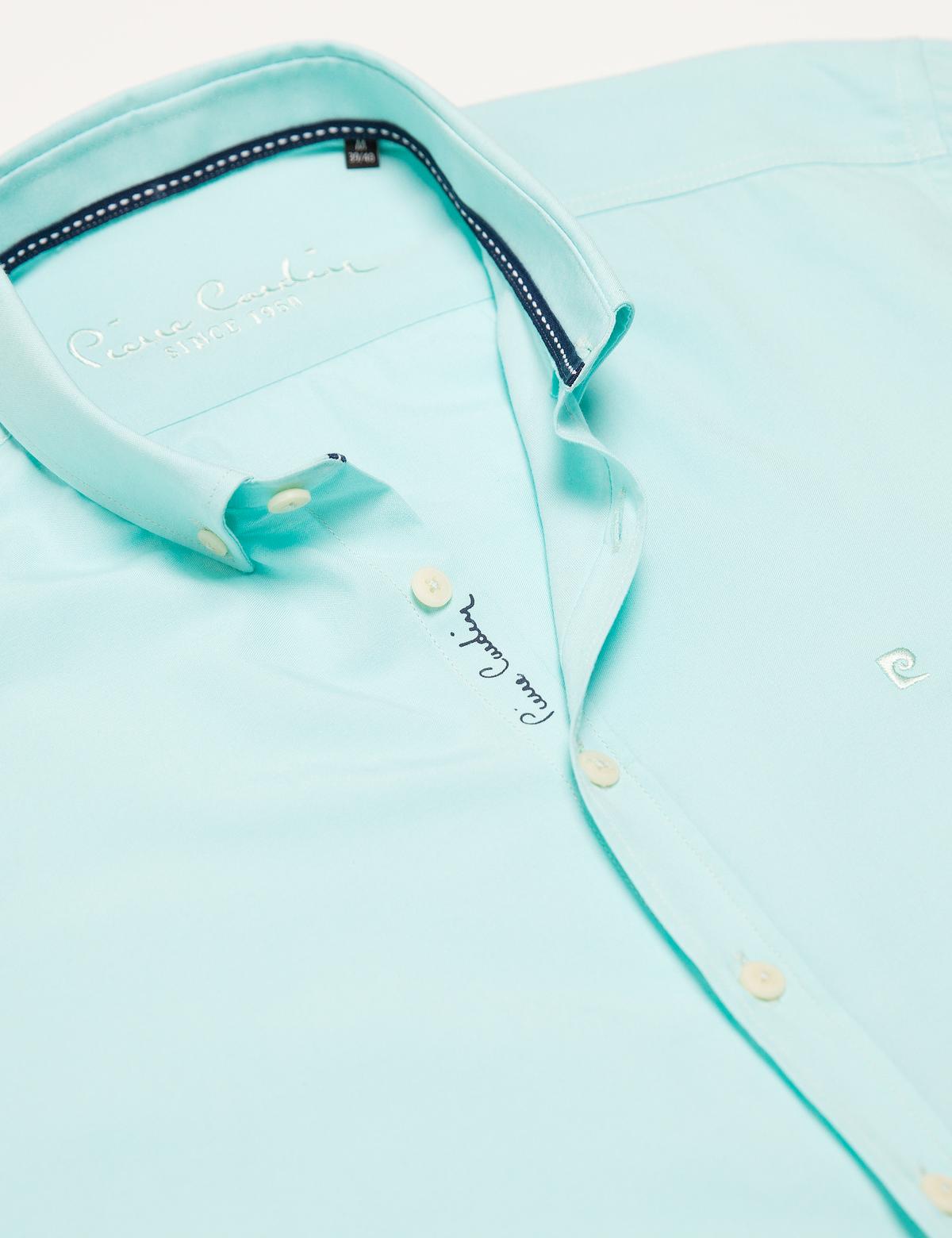 Slim Yeşil Gömlek - 50171503071