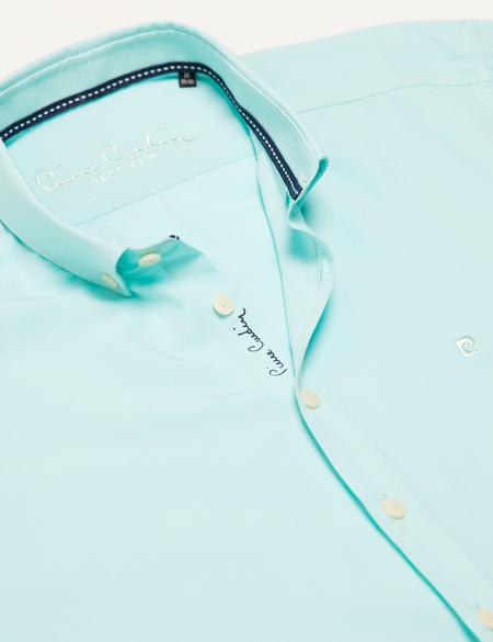 Slim Yeşil Gömlek - 50171503071