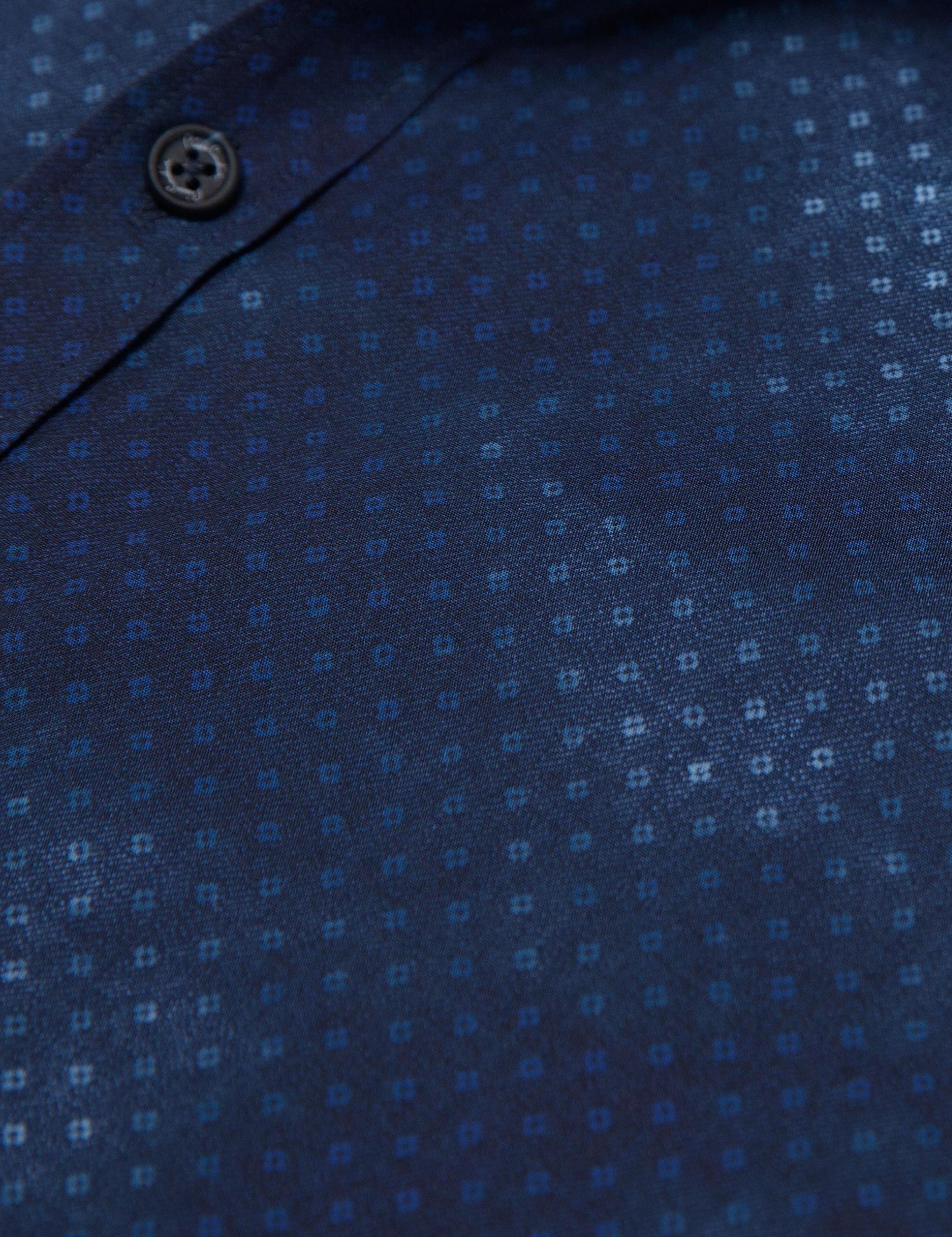 Lacivert Slim Fit Gömlek