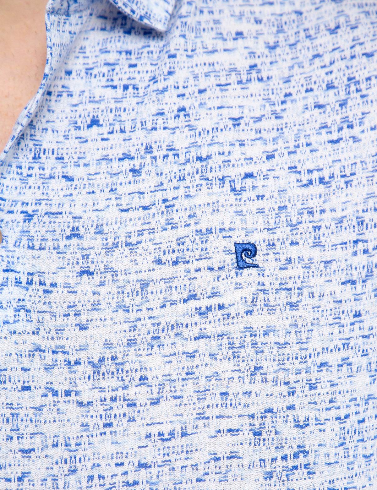 Açık Mavi Slim Fit Tişört - 50188606005