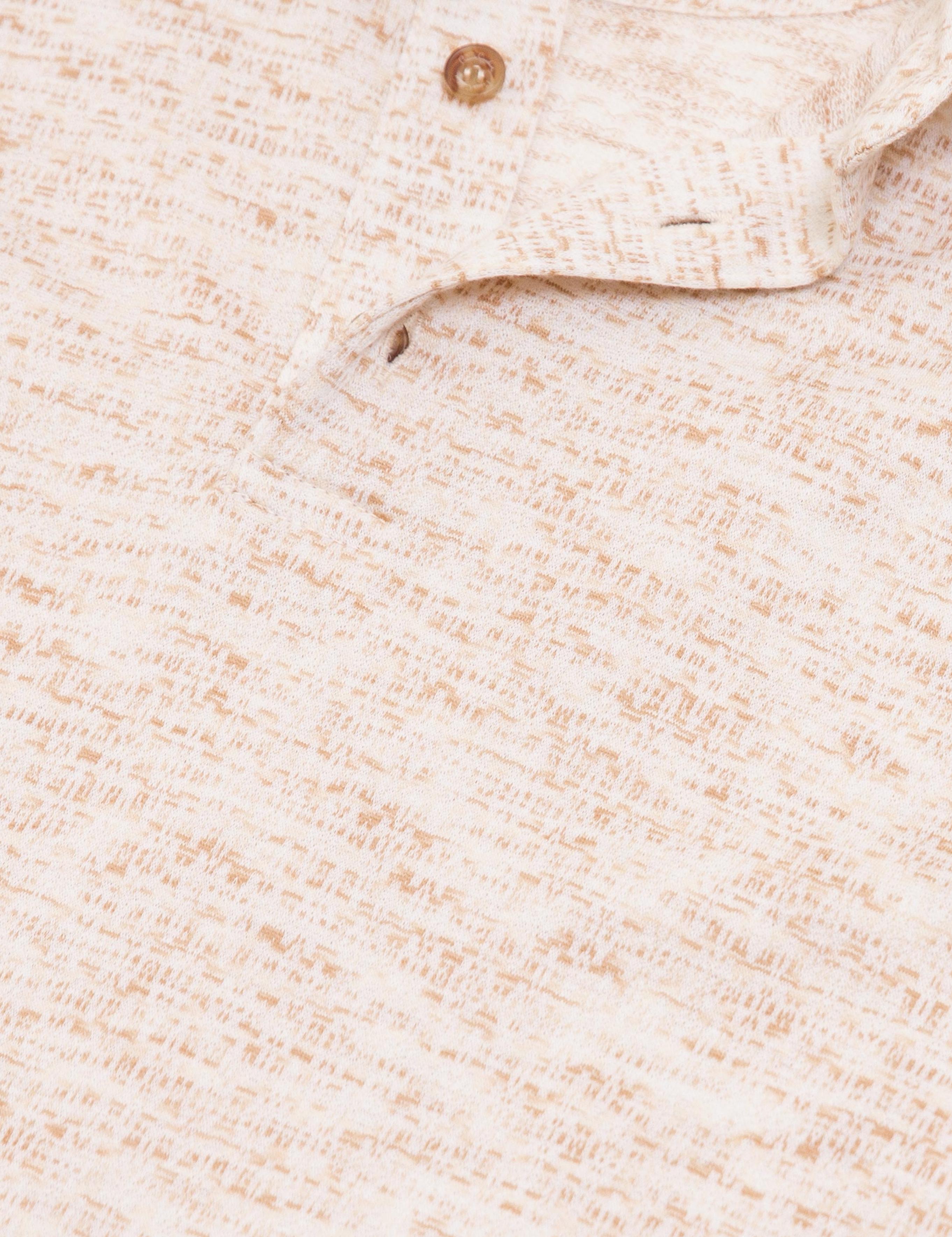 Bej Slim Fit Tişört