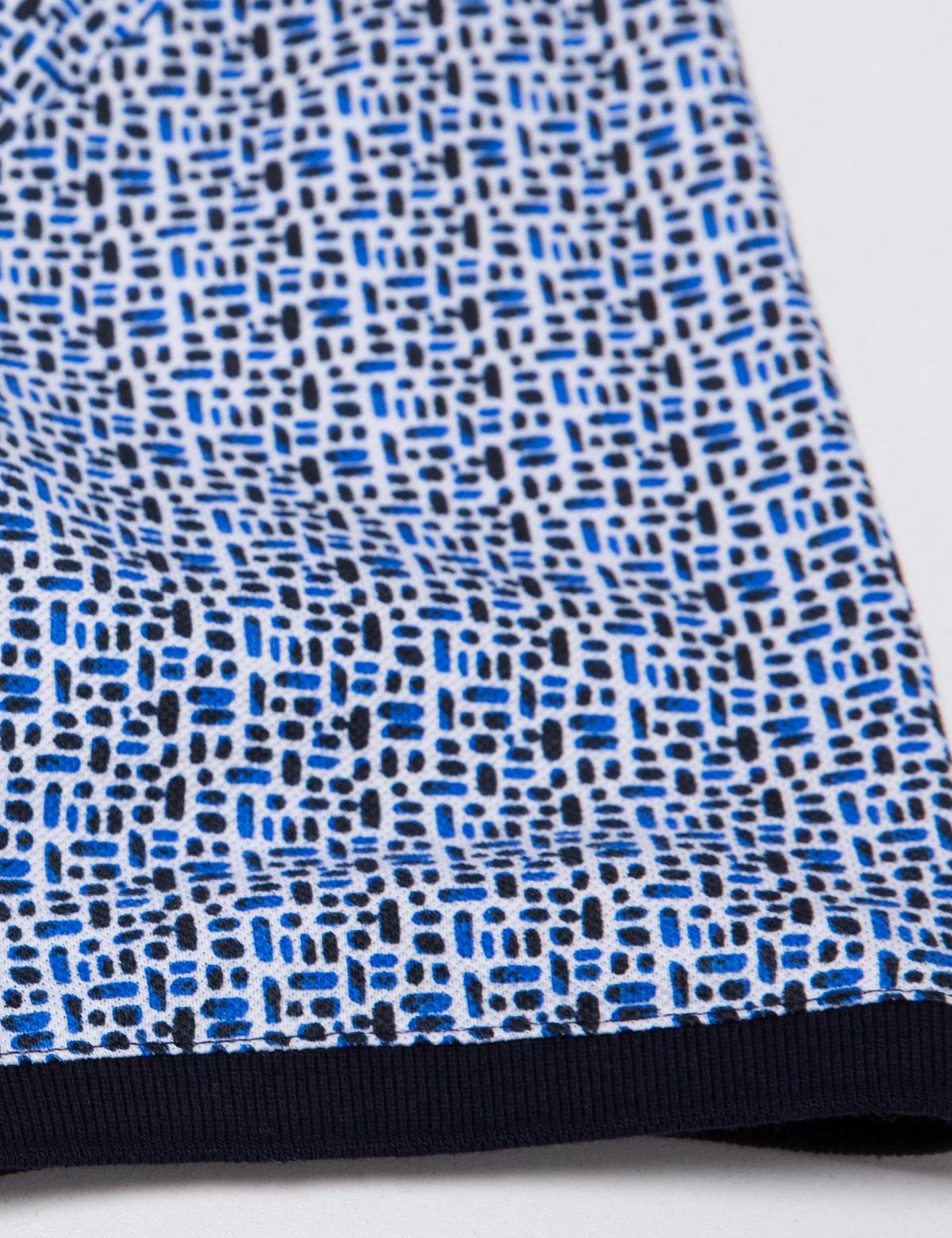 Lacivert Slim Fit Polo Yaka Tişört - 50188612001