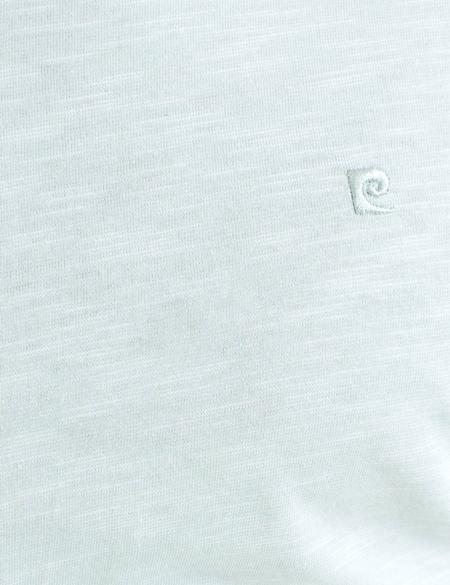 Mint Slim Fit V Yaka Basic T-Shirt - 50188634005