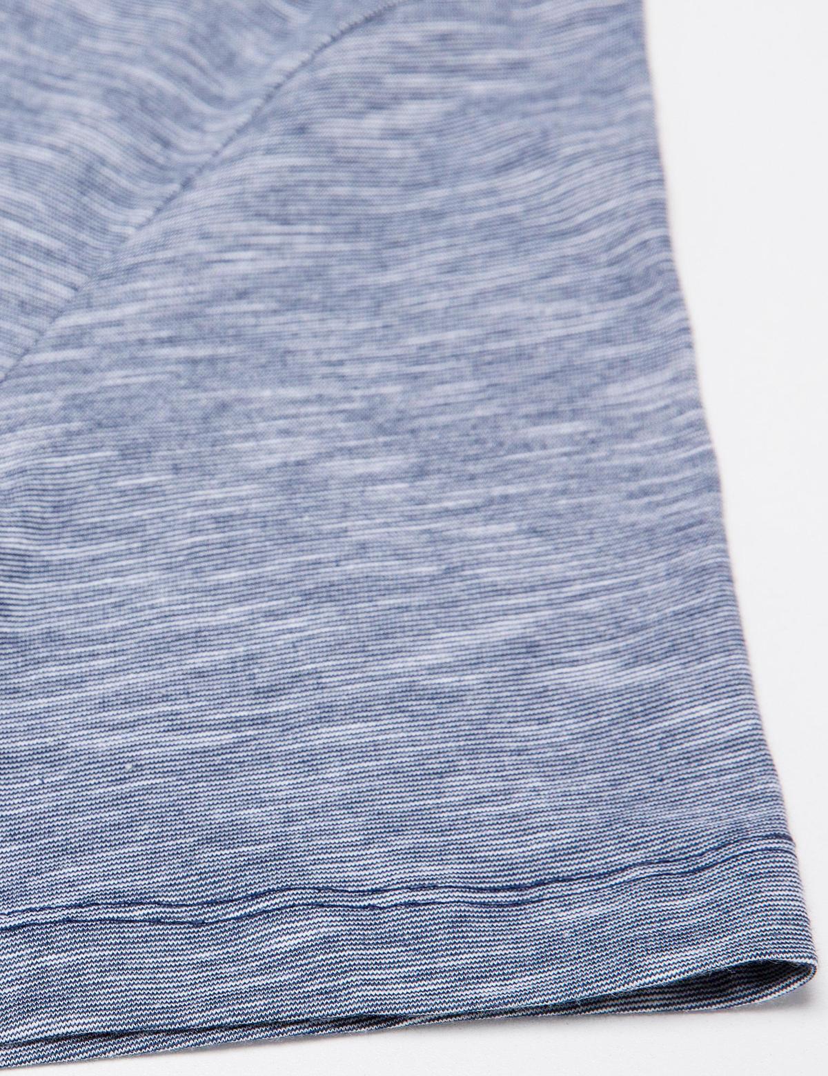 Lacivert Slim Fit Basic Tişört - 50188634063