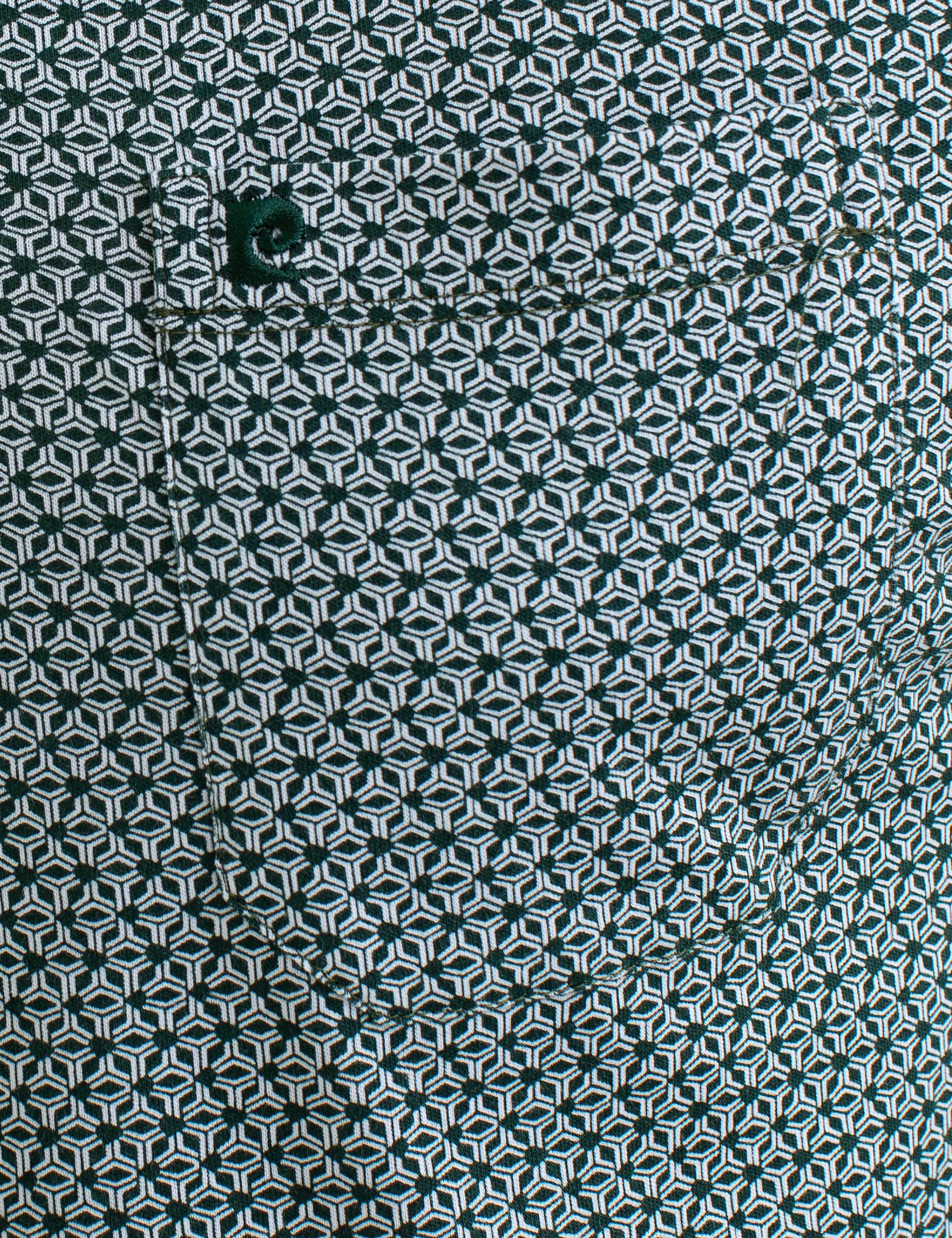 Yeşil Regular Fit Polo Yaka T-Shirt - Image 5
