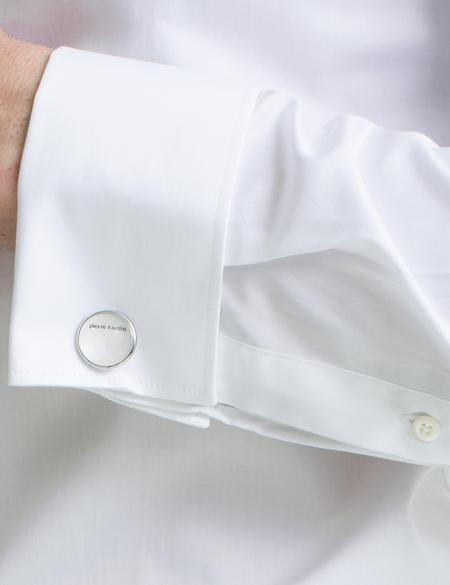 Beyaz Slim Fit Smokin Gömlek - 50189525010