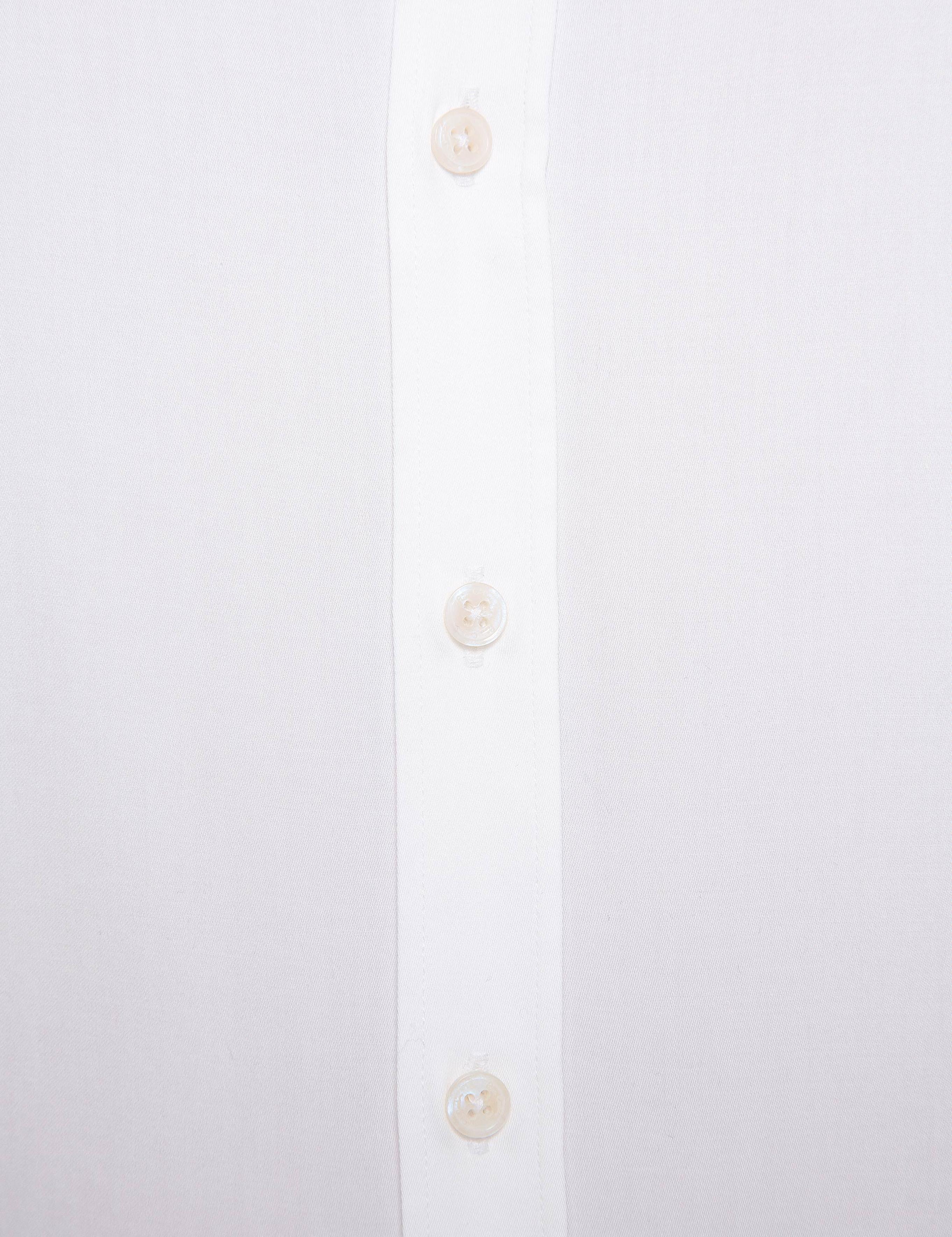 Slim Beyaz Gömlek