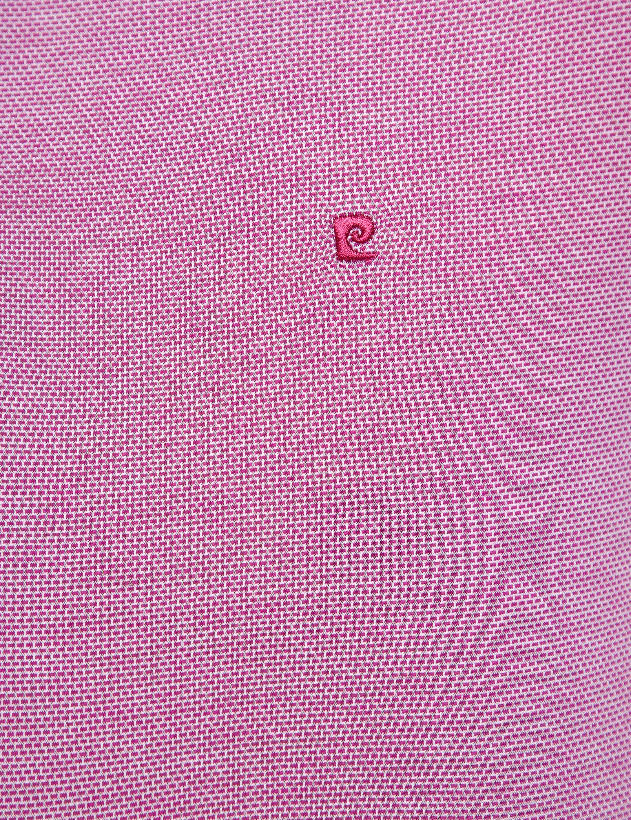 Fuşya Slim Fit Polo Yaka T-Shirt