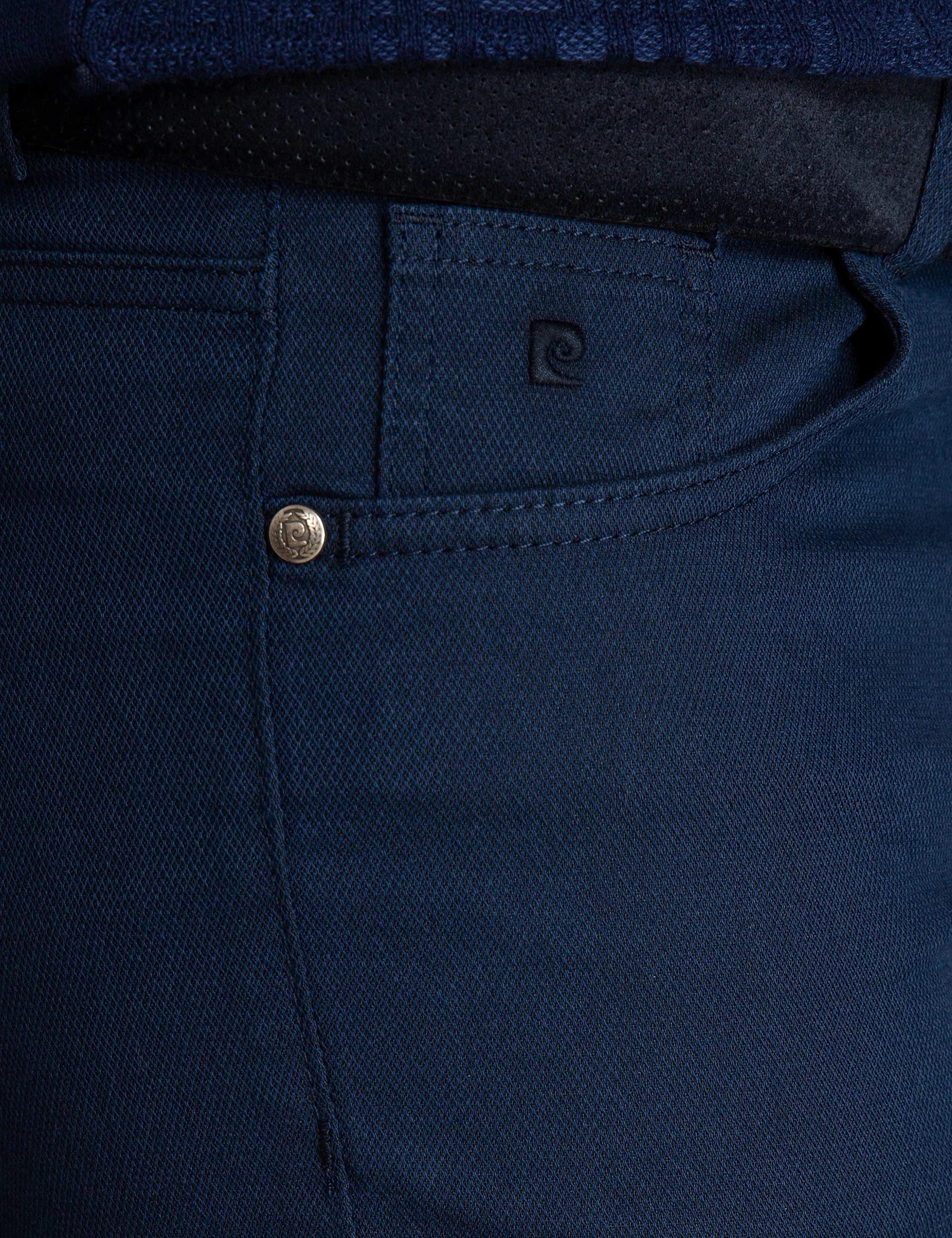 Lacivert Slim Fit Chino Pantolon