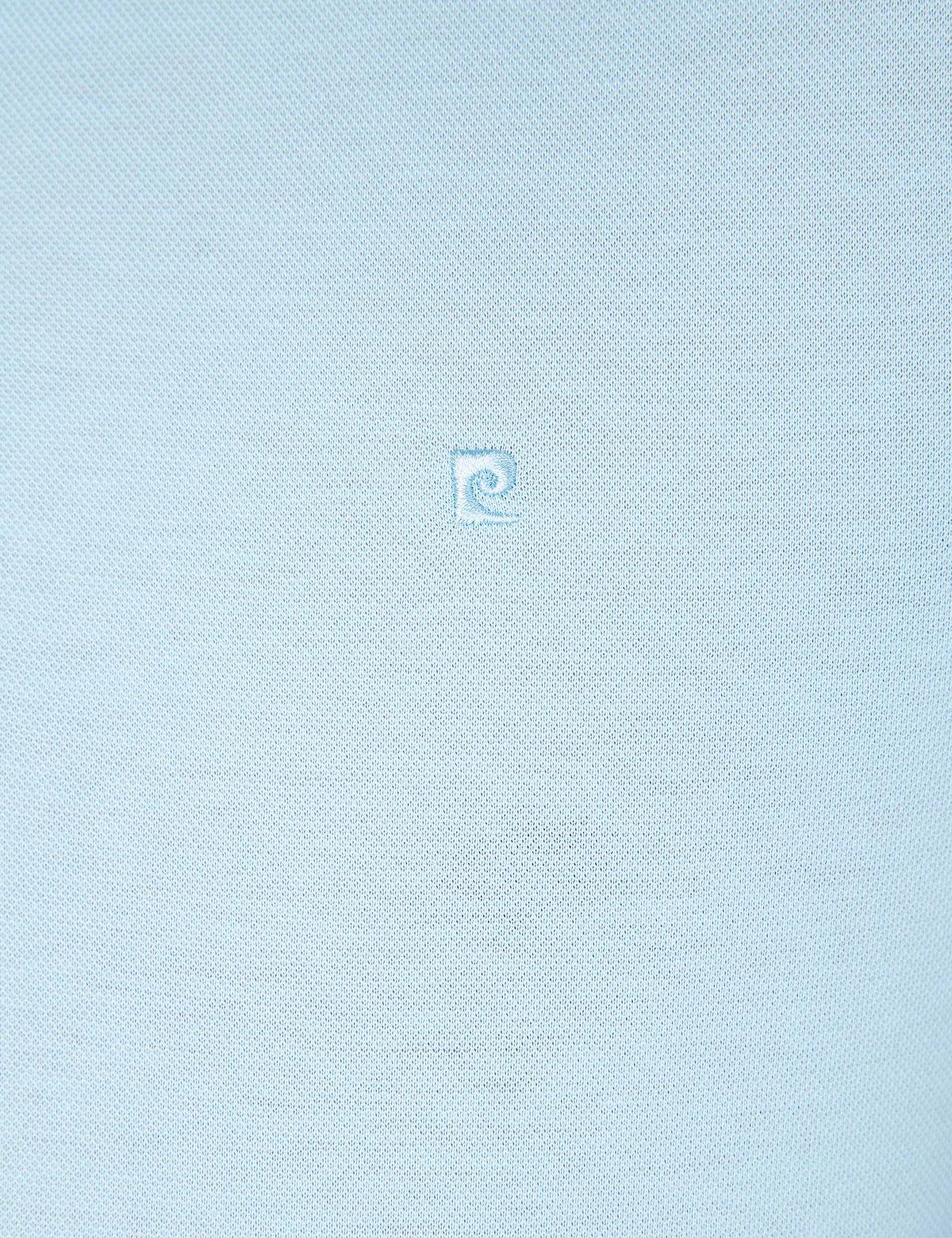 Açık Mavi Slim Fit Basic Tişört - 50199595013