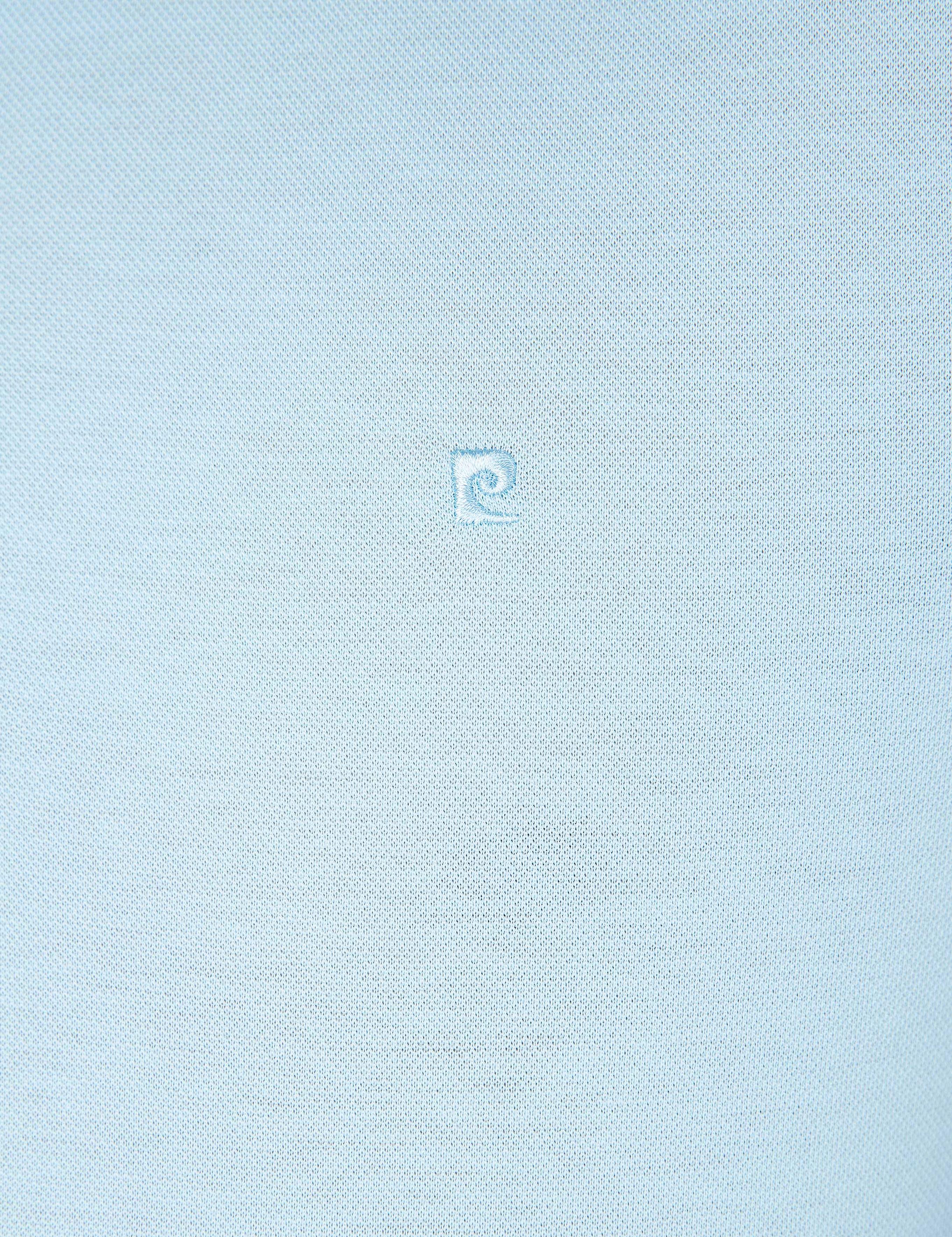 Açık Mavi Slim Fit Basic Tişört