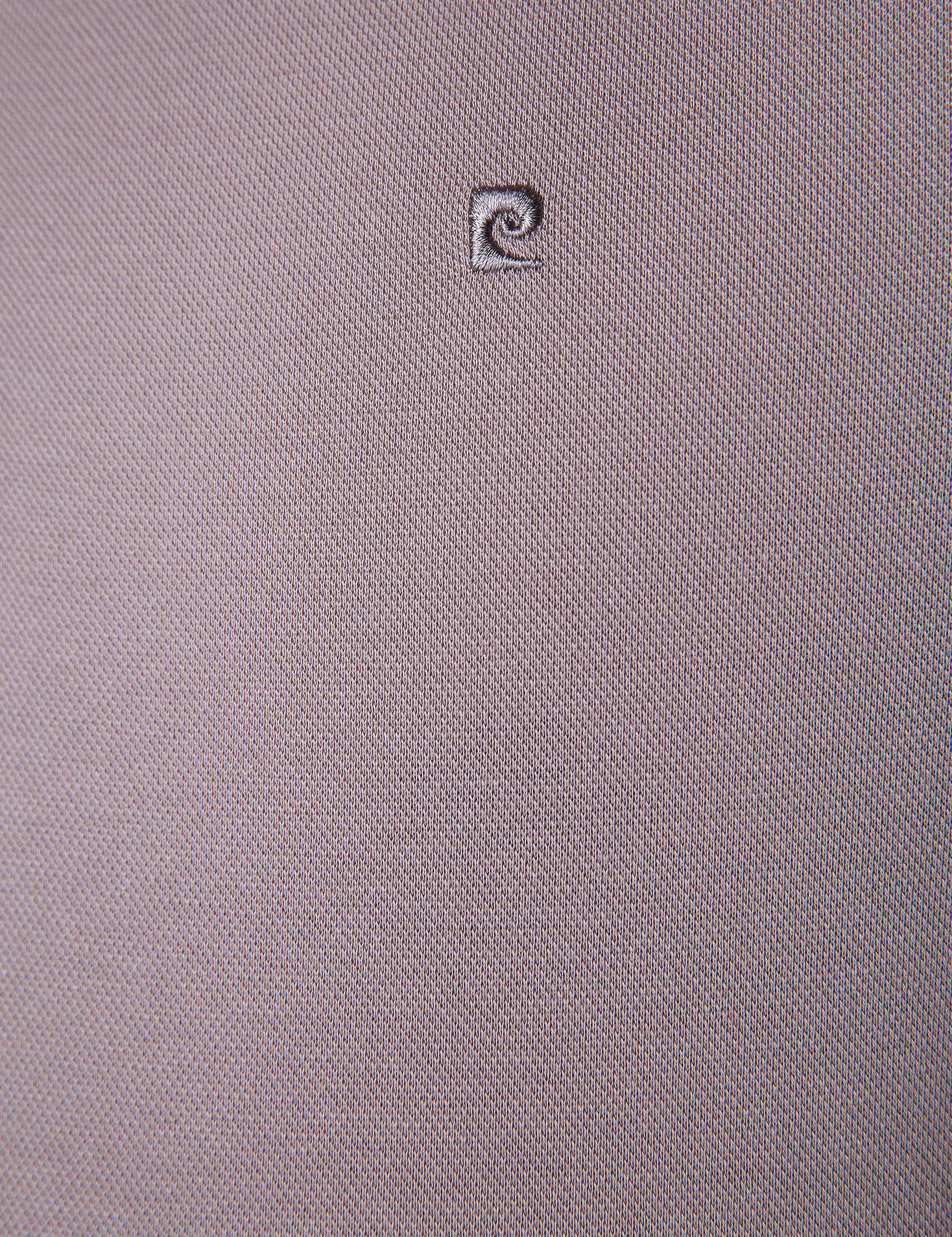 Gri Slim Fit Basic Polo Yaka T-Shirt