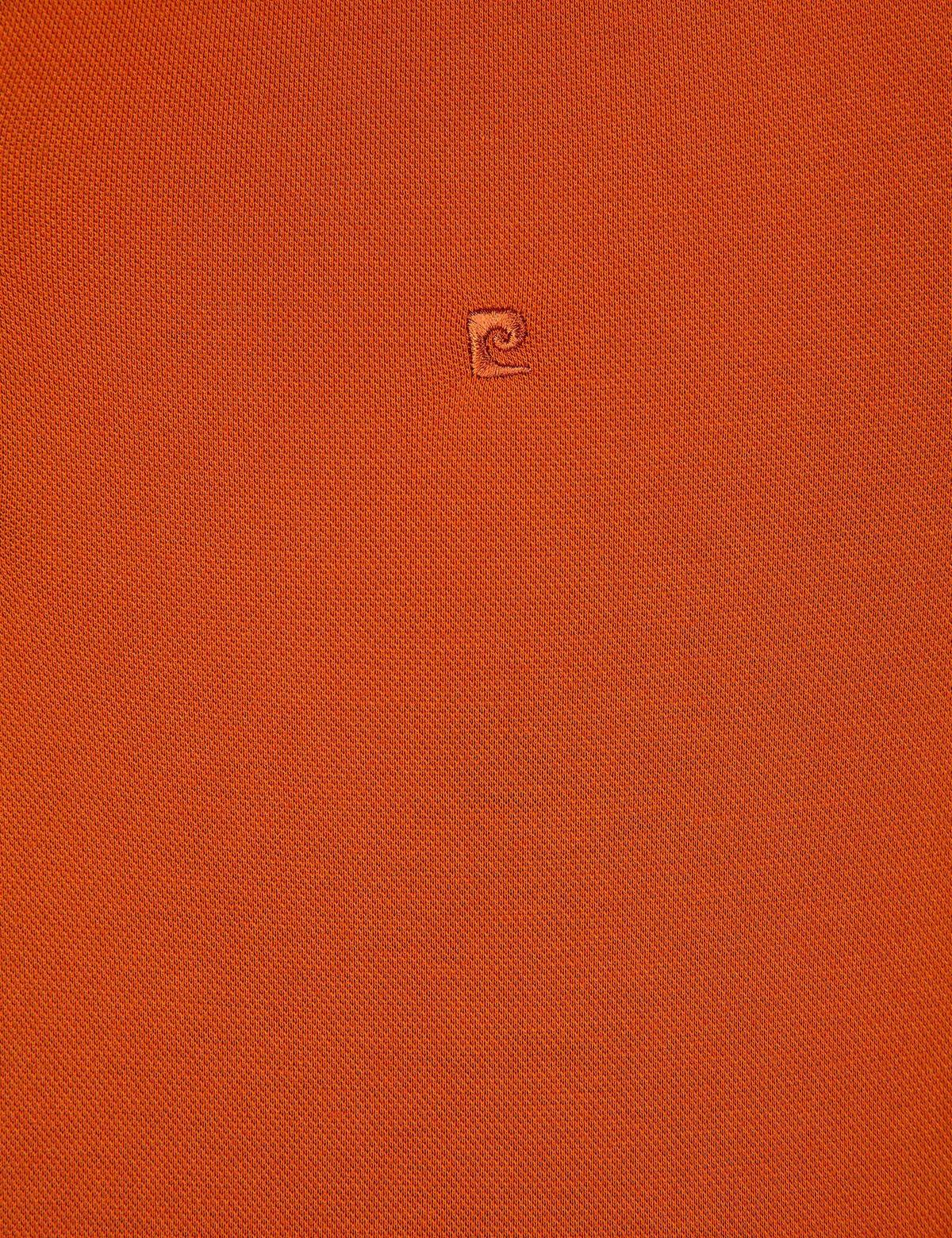 Turuncu Slim Fit Basic Polo Yaka T-Shirt - 50199595124