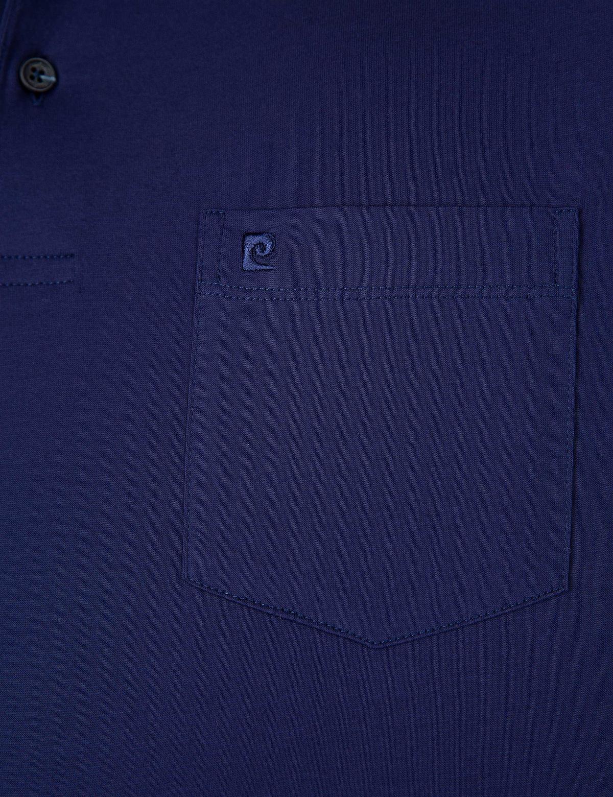 Lacivert Regular Fit Polo Yaka Basic T-Shirt - 50199597021