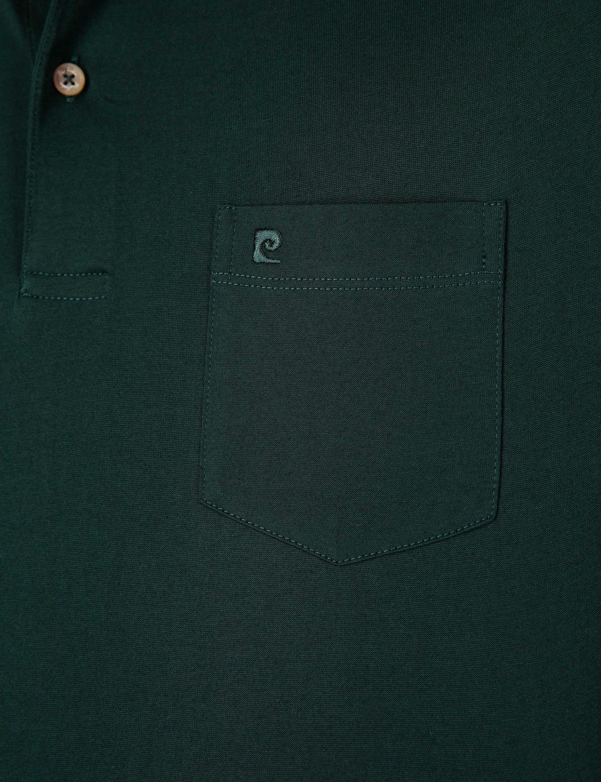 Koyu Yeşil Regular Fit Basic Tişört - 50199597043