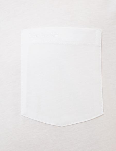 Beyaz Regular Fit Basic Tişört - 50199621004