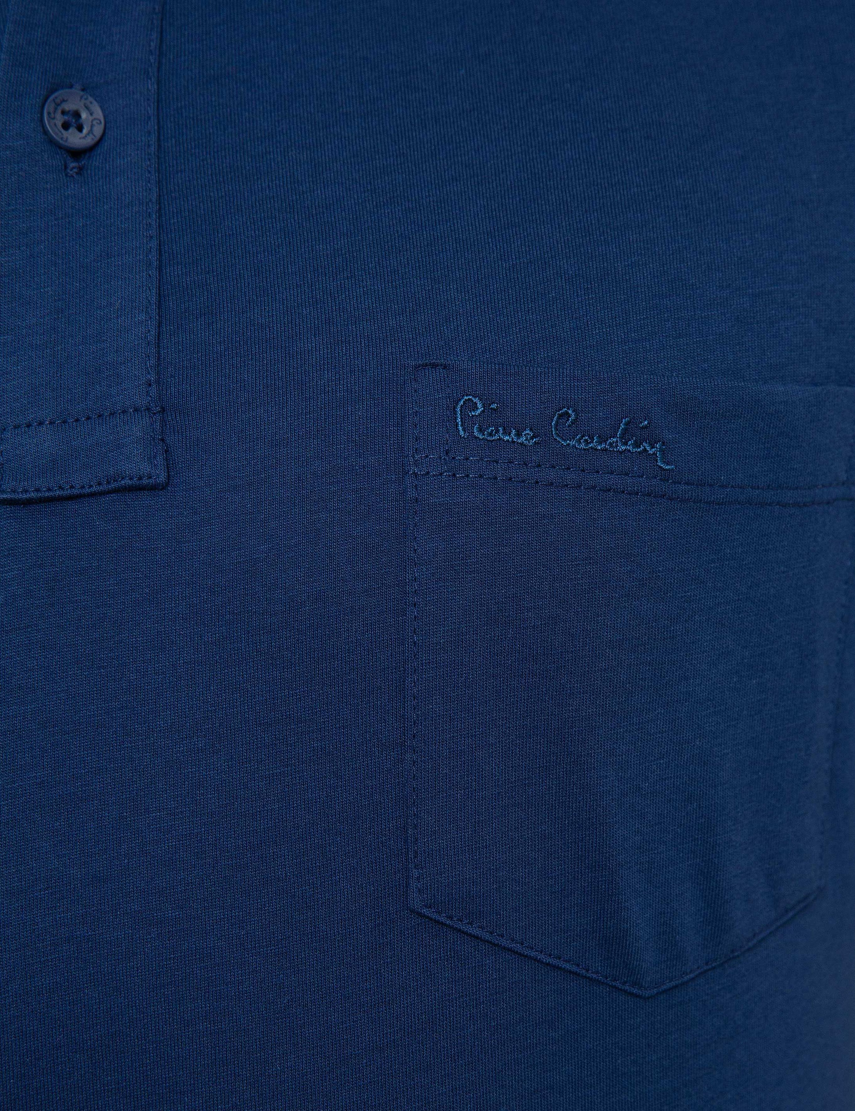 Lacivert Regular Fit Basic Tişört