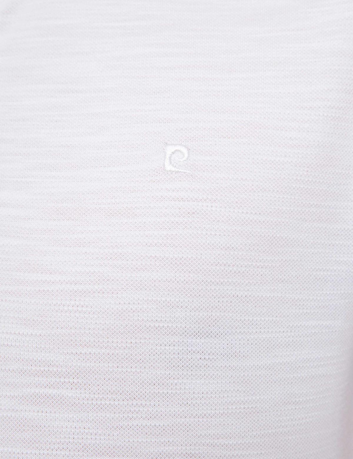 Beyaz Slim Fit Tişört - 50200119001