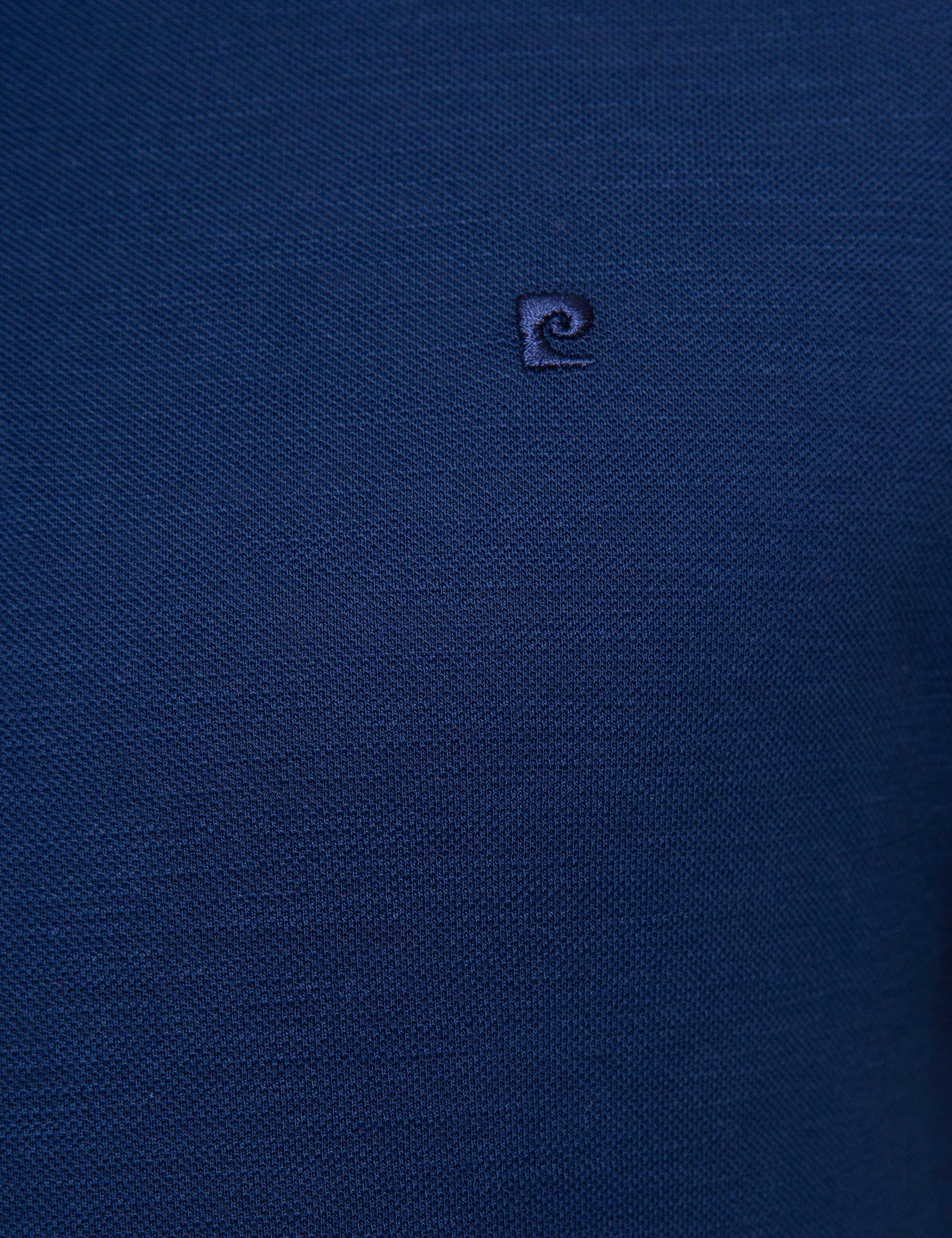 Lacivert Slim Fit Polo Yaka Tişört