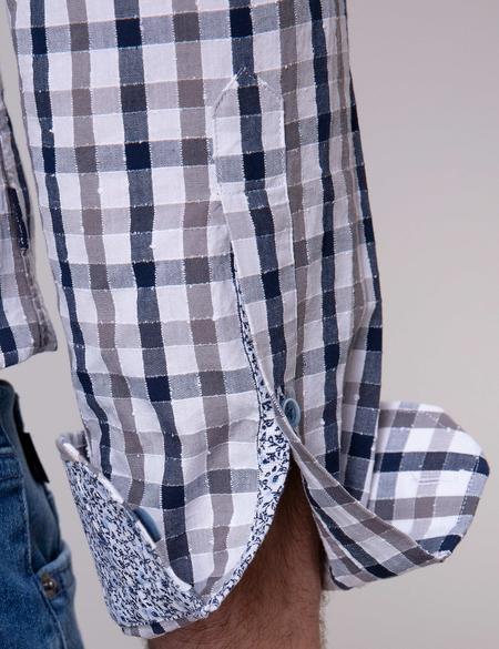 Lacivert Slim Fit Uzun Kollu Gömlek - 50200479001