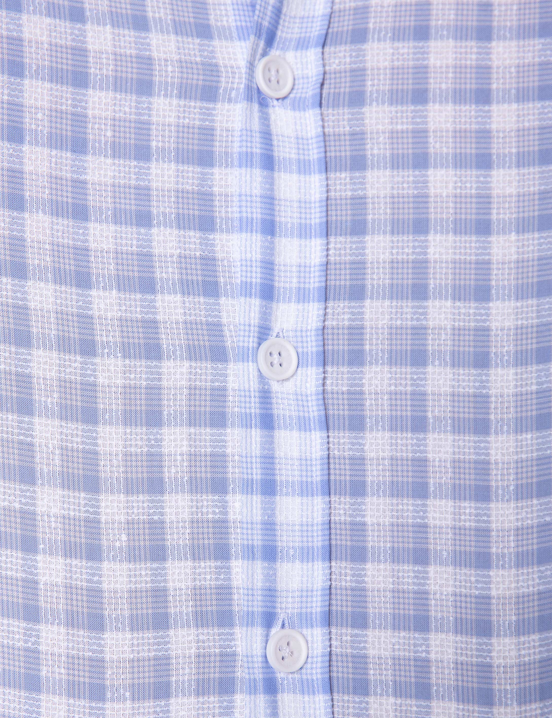 Açık Mavi Slim Fit Uzun Kollu Gömlek