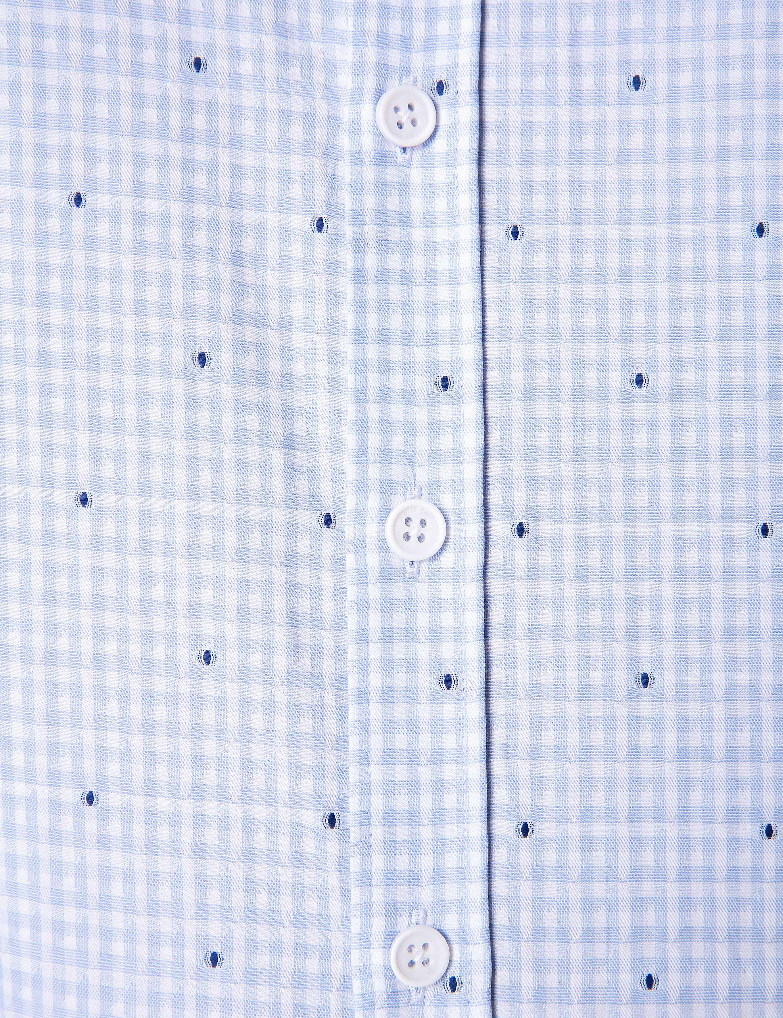 Açık Mavi Slim Fit Uzun Kollu Gömlek