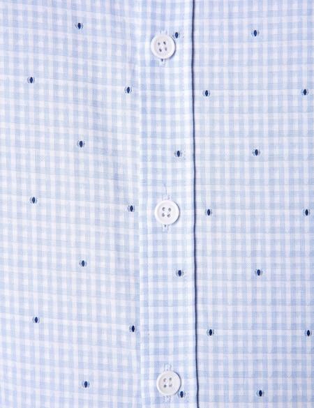 Açık Mavi Slim Fit Uzun Kollu Gömlek - 50200518007